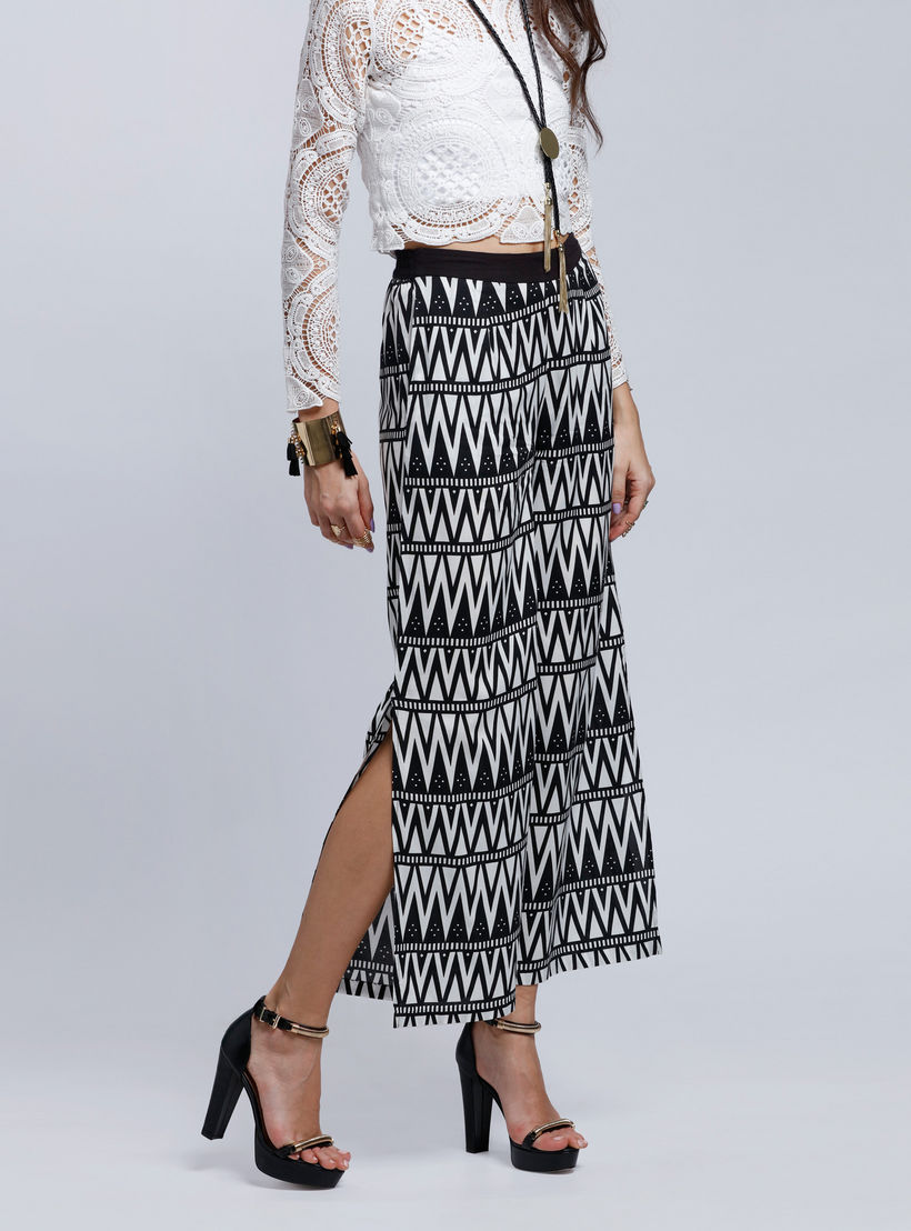 Printed Palazzo Pants with Elasticised Waistband -women-clothing-bottoms-trousers-image-3