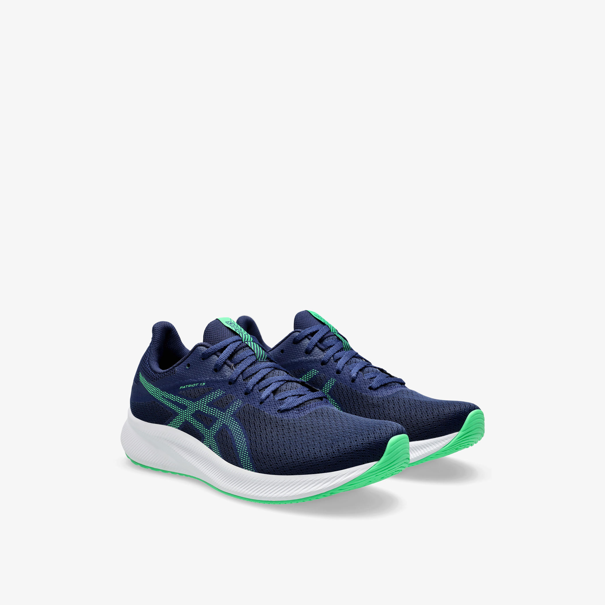 حذاء رياضي برباط إغلاق وتفاصيل شعار للرجال من أسيكس - PATRIOT 13-sports-men-shoes-image-1