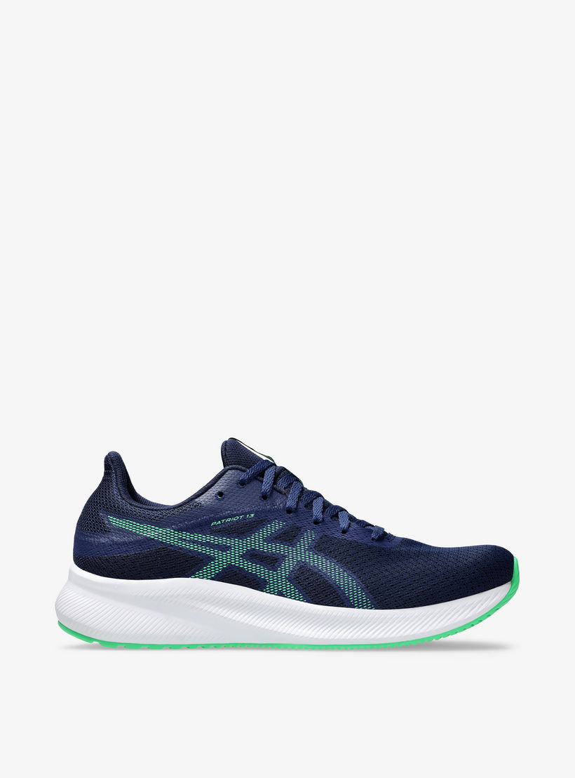 حذاء رياضي برباط إغلاق وتفاصيل شعار للرجال من أسيكس - PATRIOT 13-sports-men-shoes-image-6
