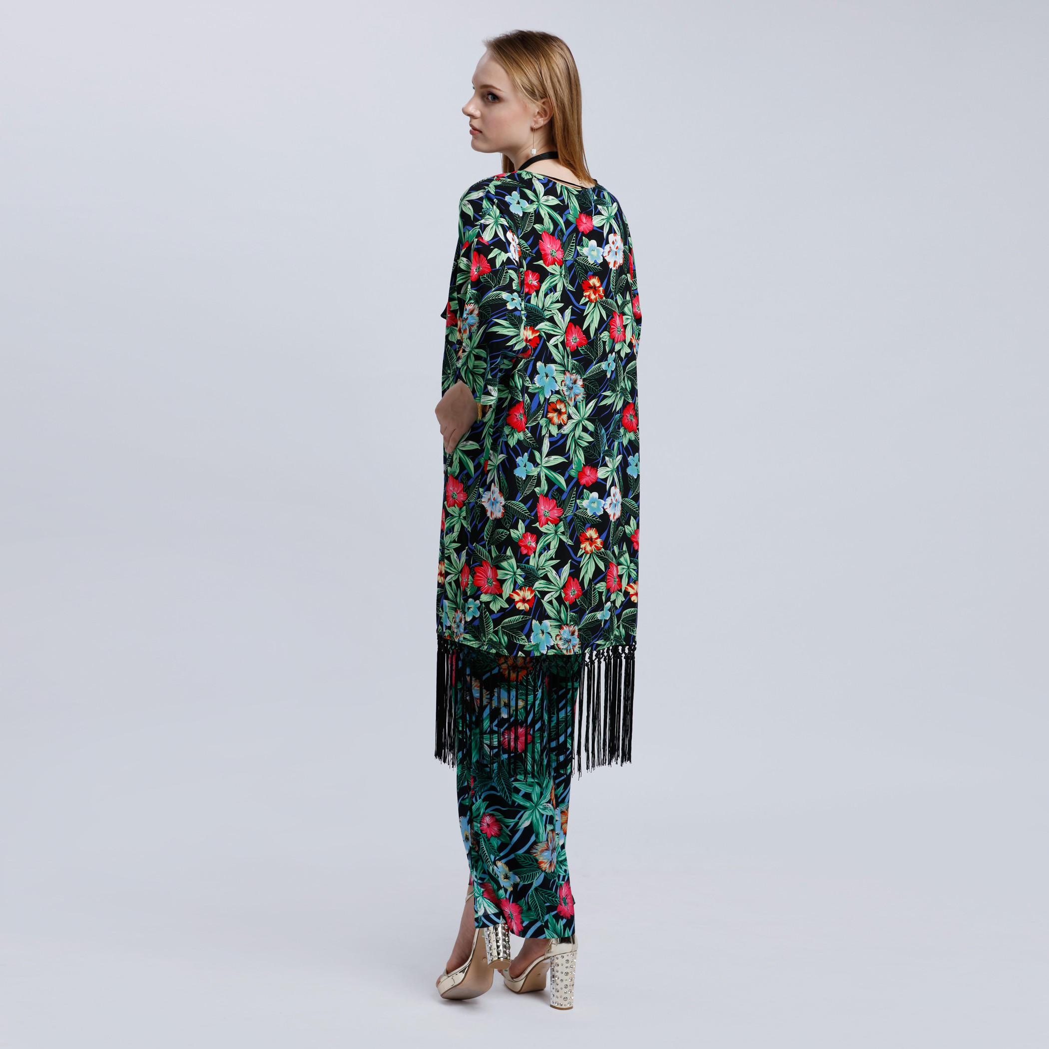Printed Long Sleeves Shrug with Open Front-women-winterwear-cardigansandjumpers-cardigans-image-2