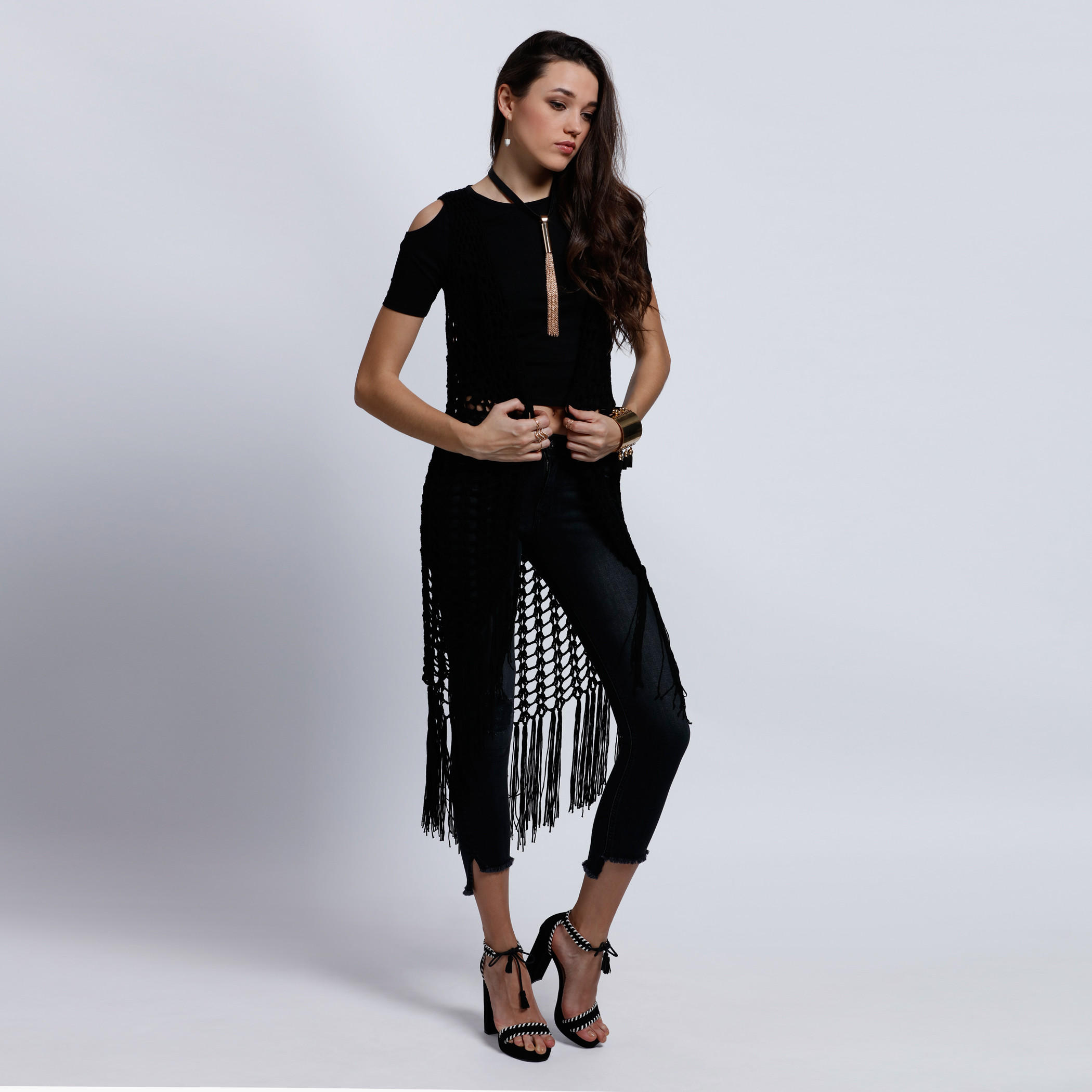 Crochet Shrug with Tassels-women-winterwear-cardigansandjumpers-cardigans-image-1