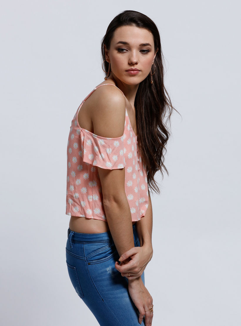 Printed Off Shoulder Top-women-clothing-shirtsandblouses-blouses-image-3