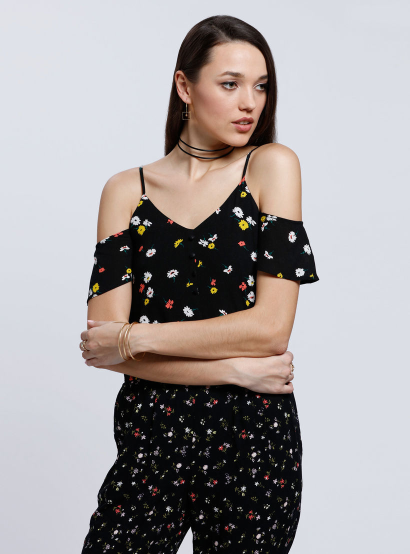 Printed Off Shoulder Top-women-clothing-shirtsandblouses-blouses-image-1