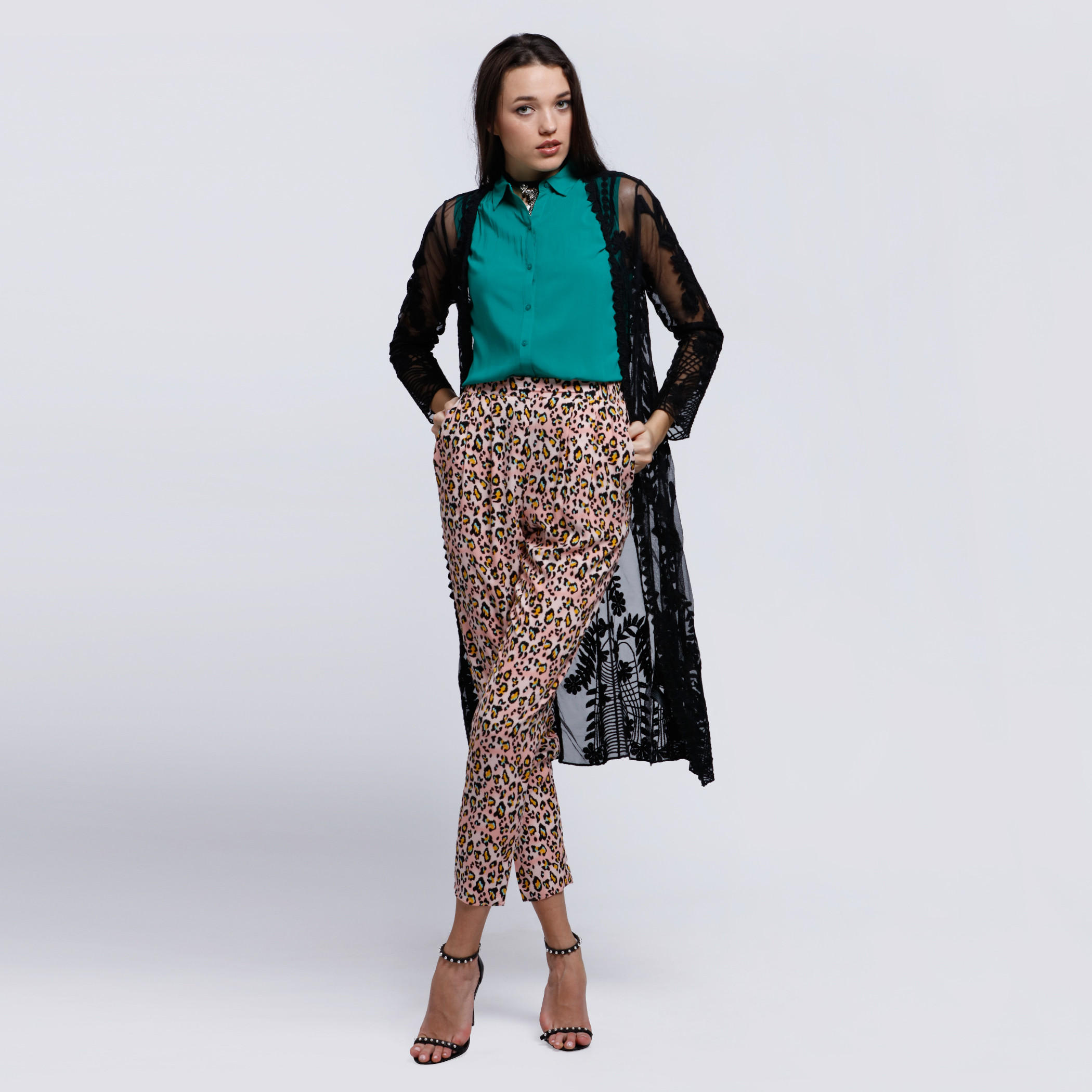 Printed Full length Pants with Elasticised Waistband-women-clothing-bottoms-trousers-image-5
