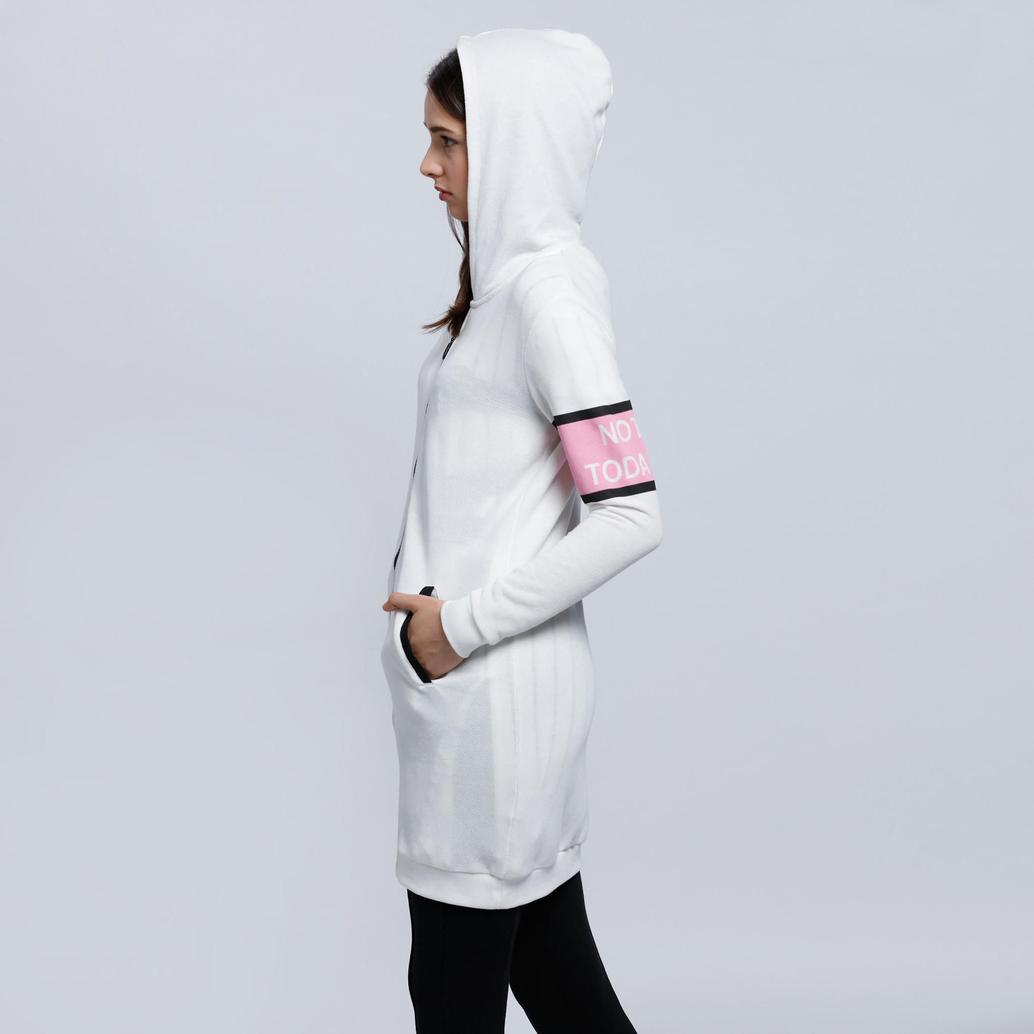 Hooded Bomber Jacket with Zip Closure and Long Sleeves-women-winterwear-coatsandjackets-jackets-image-3