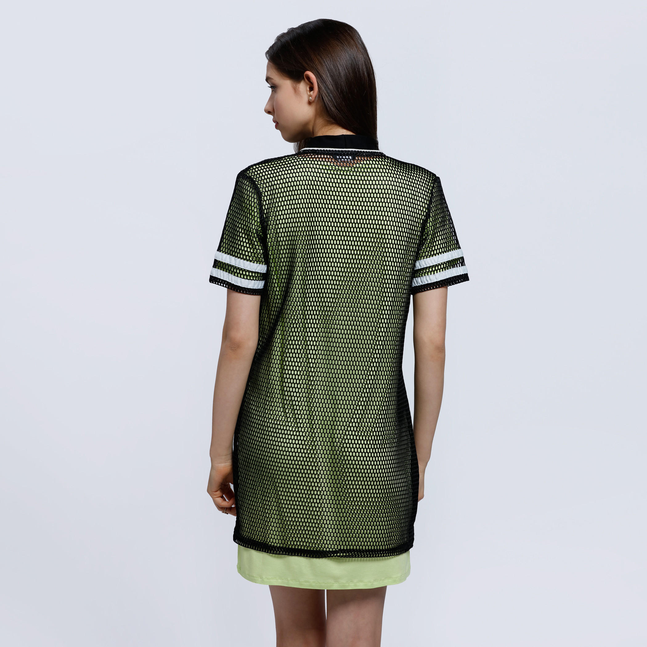 Mesh Short Sleeves Jacket-women-winterwear-coatsandjackets-jackets-image-2