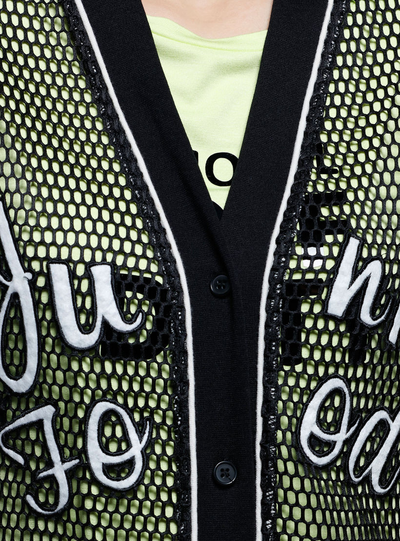 Mesh Short Sleeves Jacket-women-winterwear-coatsandjackets-jackets-image-2