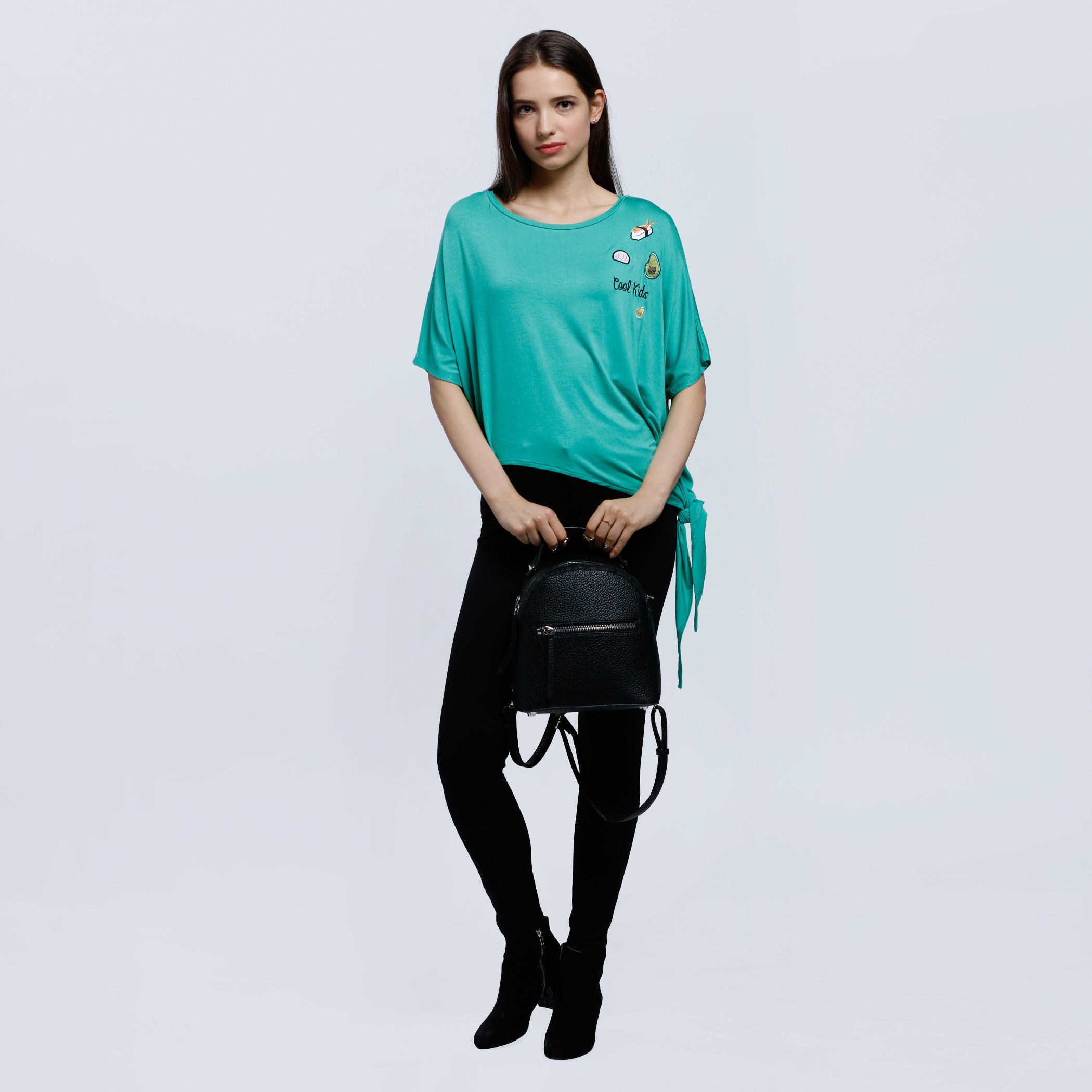 Printed Short Sleeves Bossy Top-women-clothing-shirtsandblouses-blouses-image-5