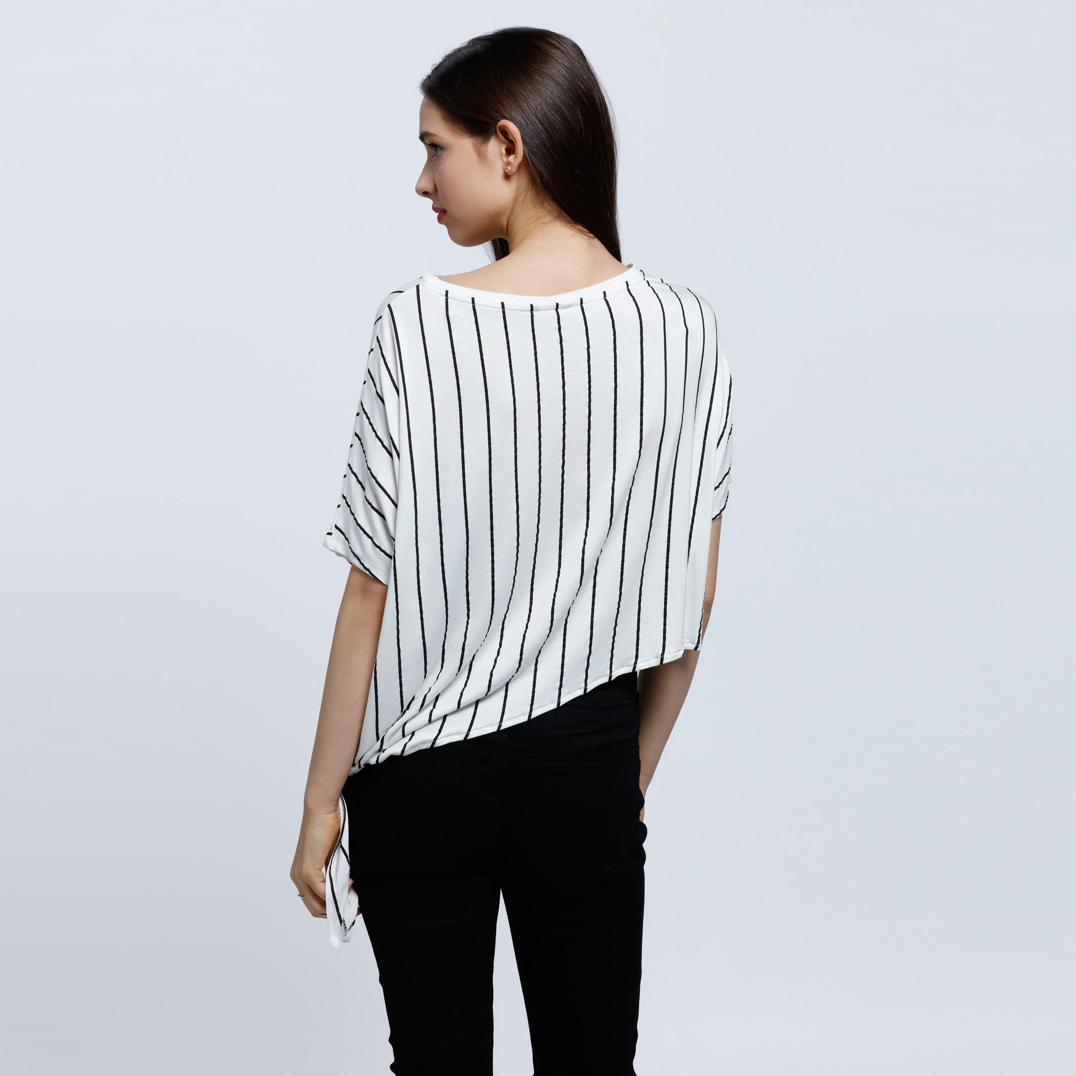 Printed Short Sleeves Bossy Top-women-clothing-shirtsandblouses-blouses-image-2