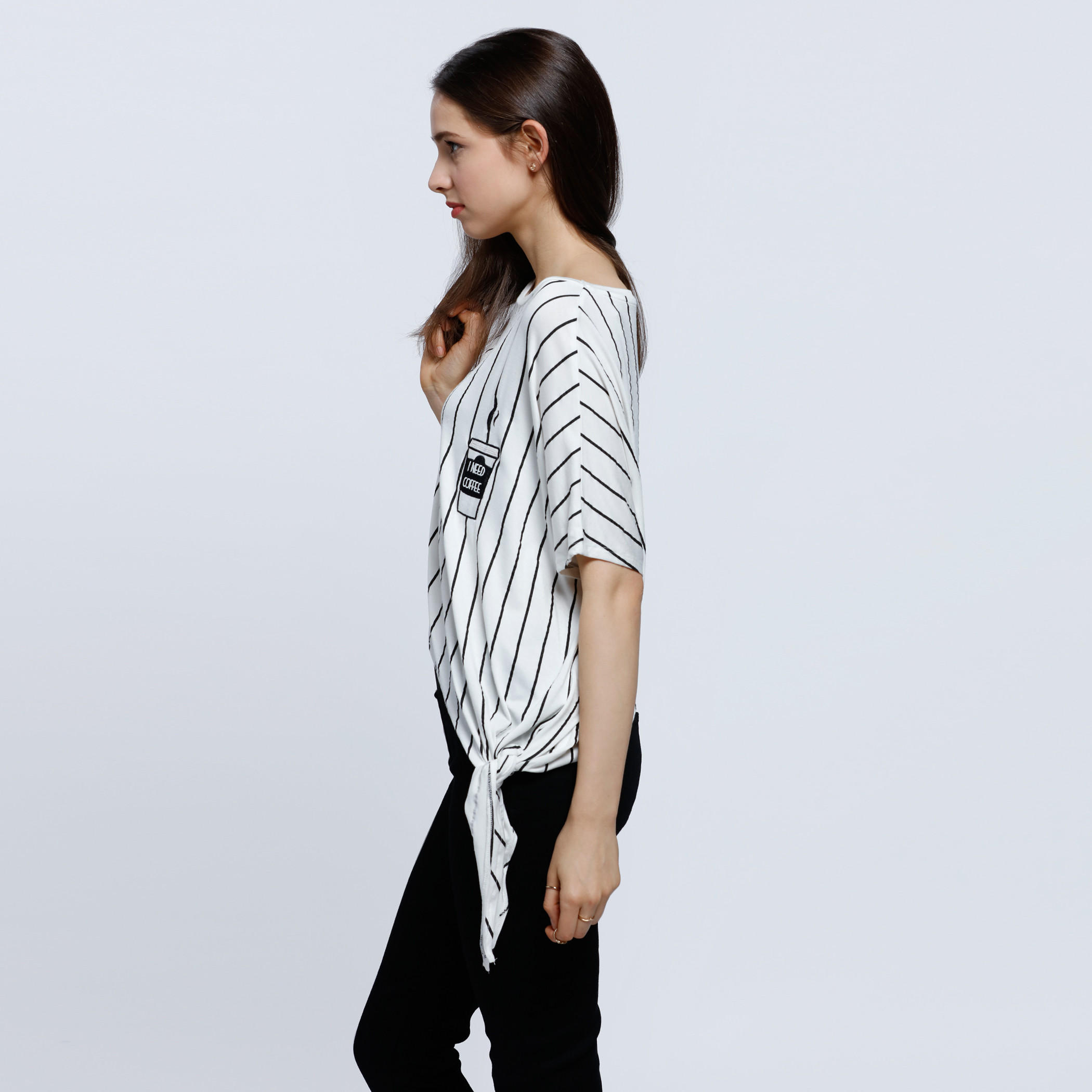 Printed Short Sleeves Bossy Top-women-clothing-shirtsandblouses-blouses-image-3