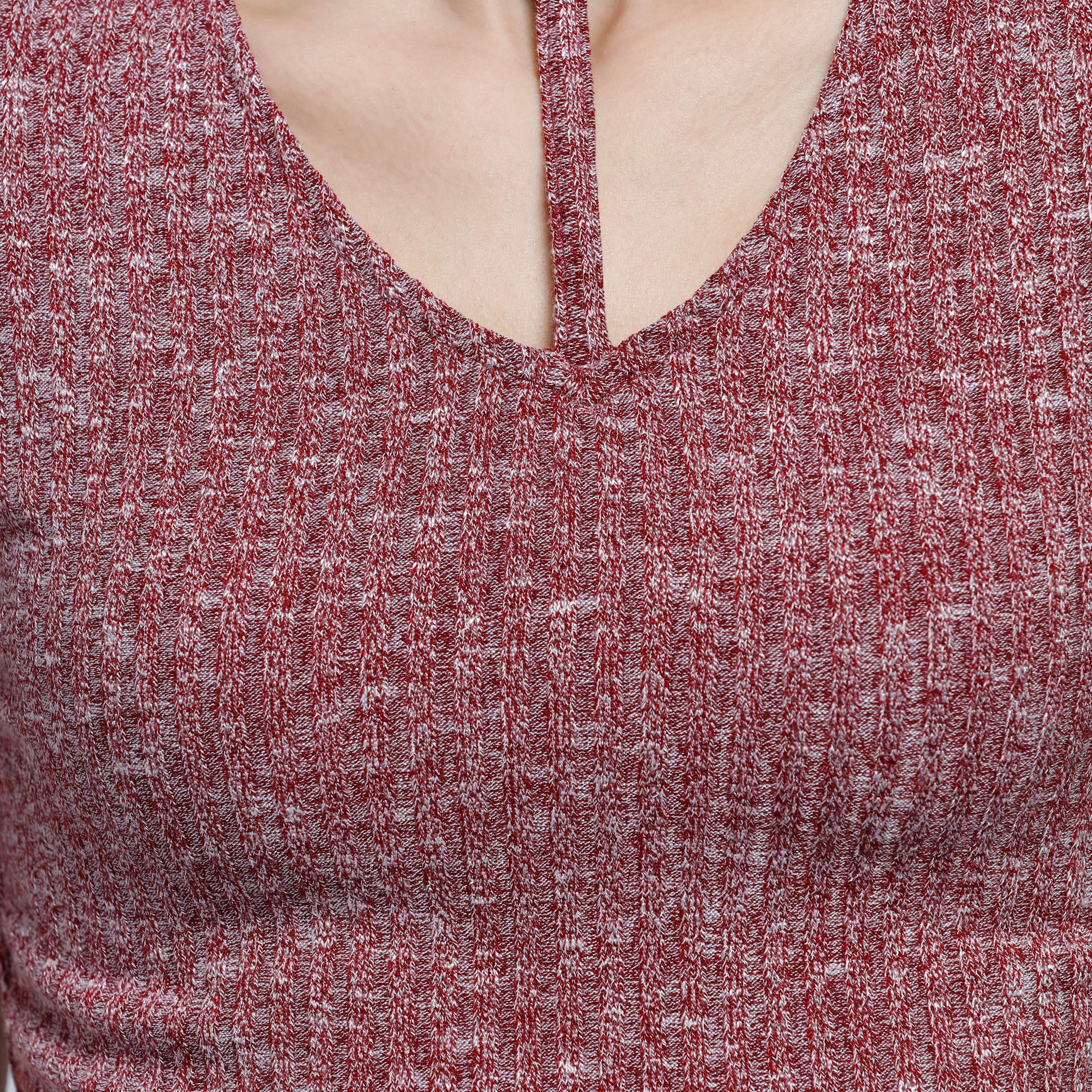Ribbed Boxy Top with Short Sleeves-women-clothing-shirtsandblouses-blouses-image-4