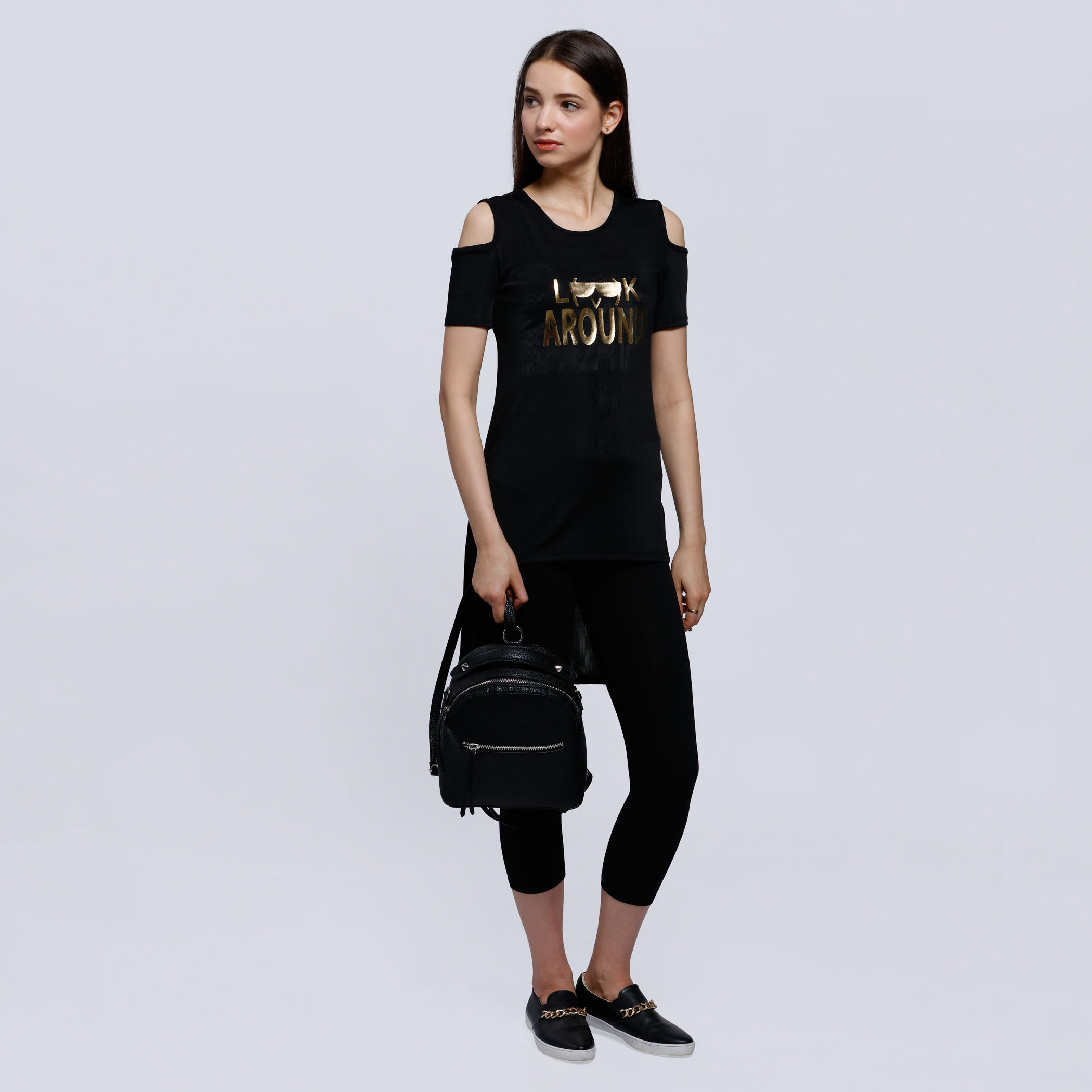 Printed Top with Round Neck and Cold Shoulders-women-clothing-shirtsandblouses-blouses-image-5