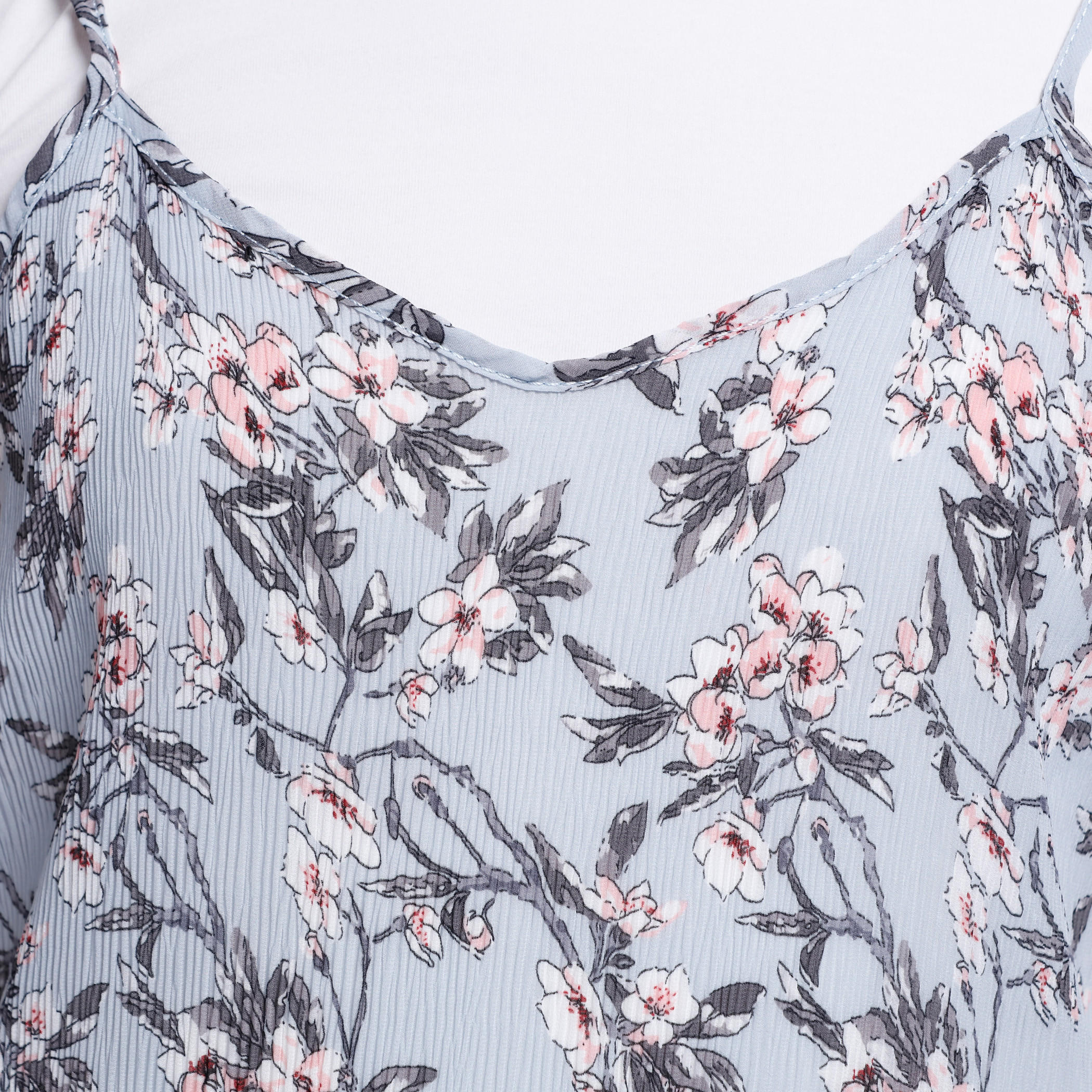 Floral Print Dress with String Pattern-women-clothing-dresses-image-4
