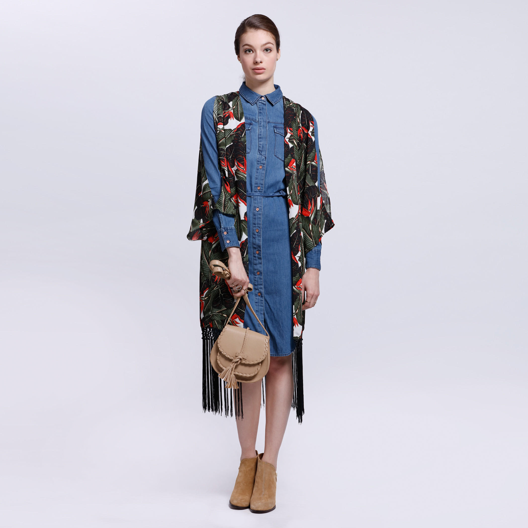 Tassel Hem Long Shrug-women-clothing-shirtsandblouses-blouses-image-1