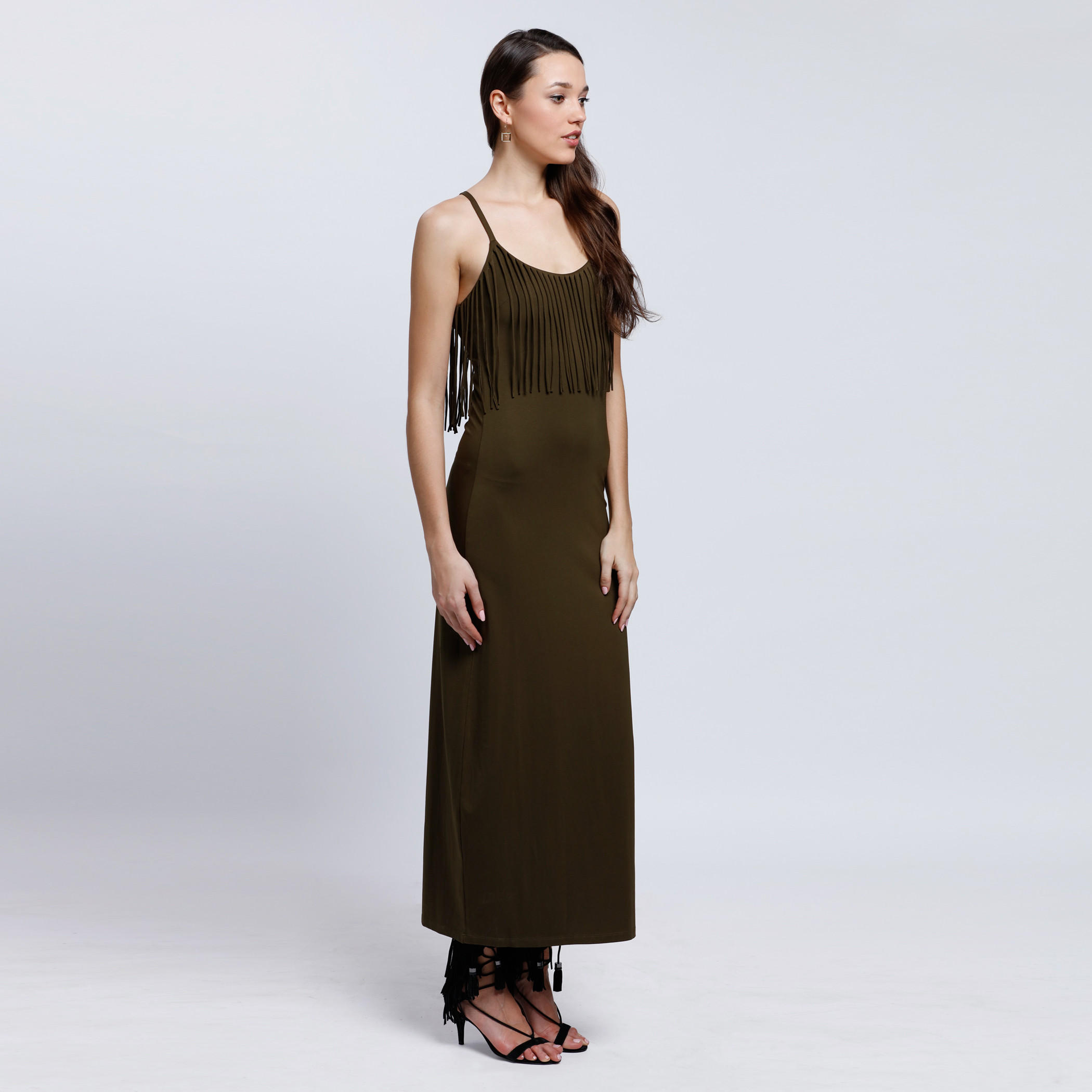 Maxi Dress with Spaghetti Straps and Tassels-women-clothing-dresses-image-3