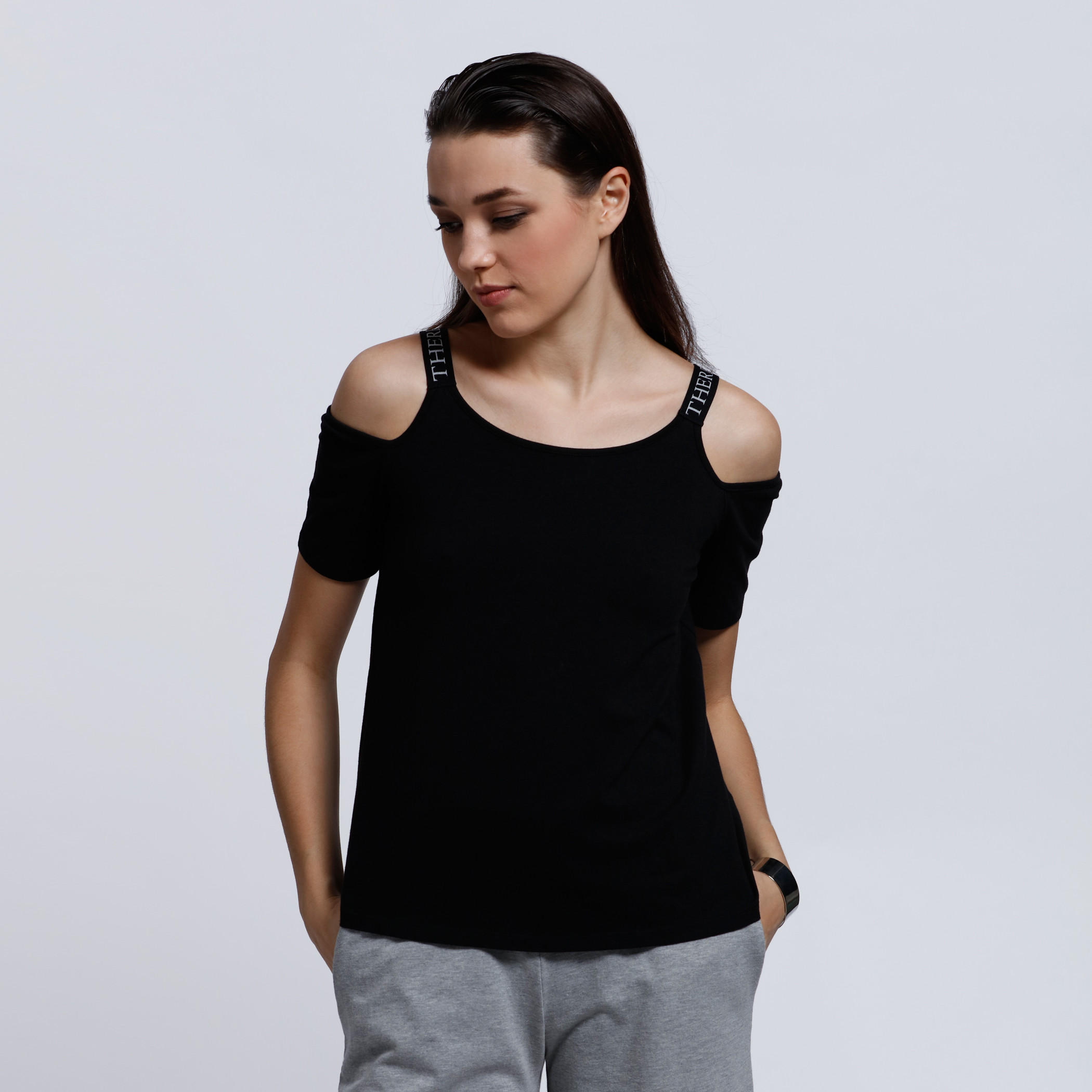 Cold Shoulder Top with Round Neck-women-clothing-shirtsandblouses-blouses-image-10