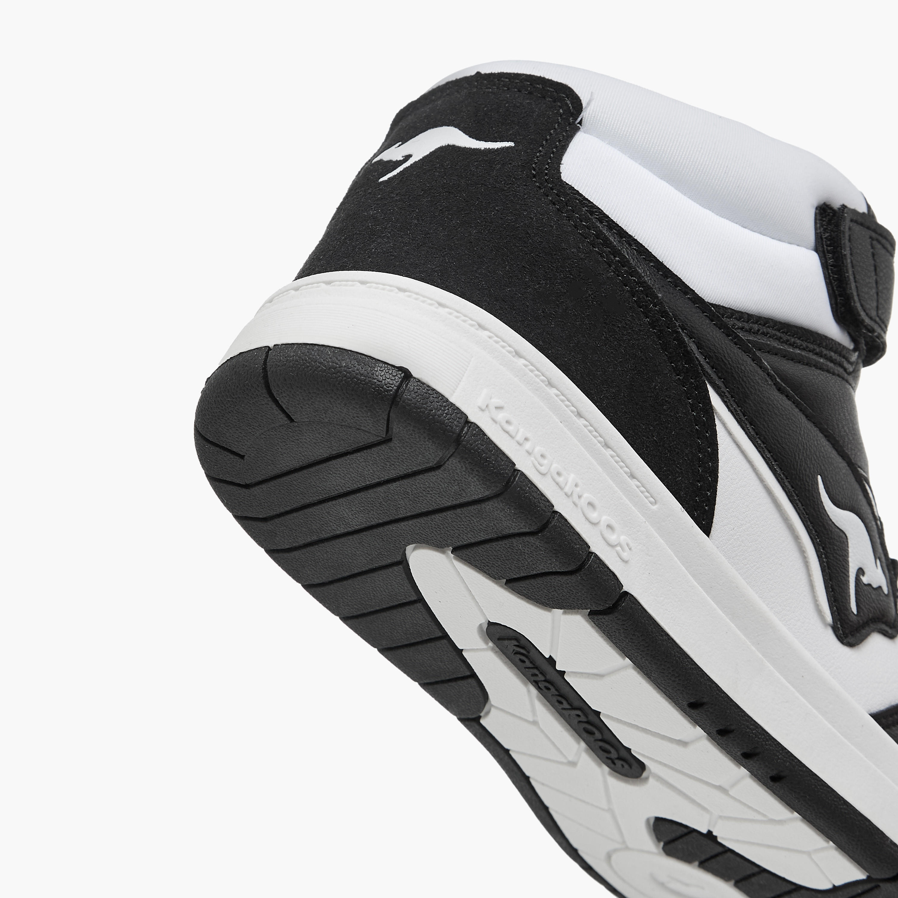 KangaROOS Women's Colourblock High Top Sneakers with Hook and Loop Closure-women-shoes-sneakers-image-5