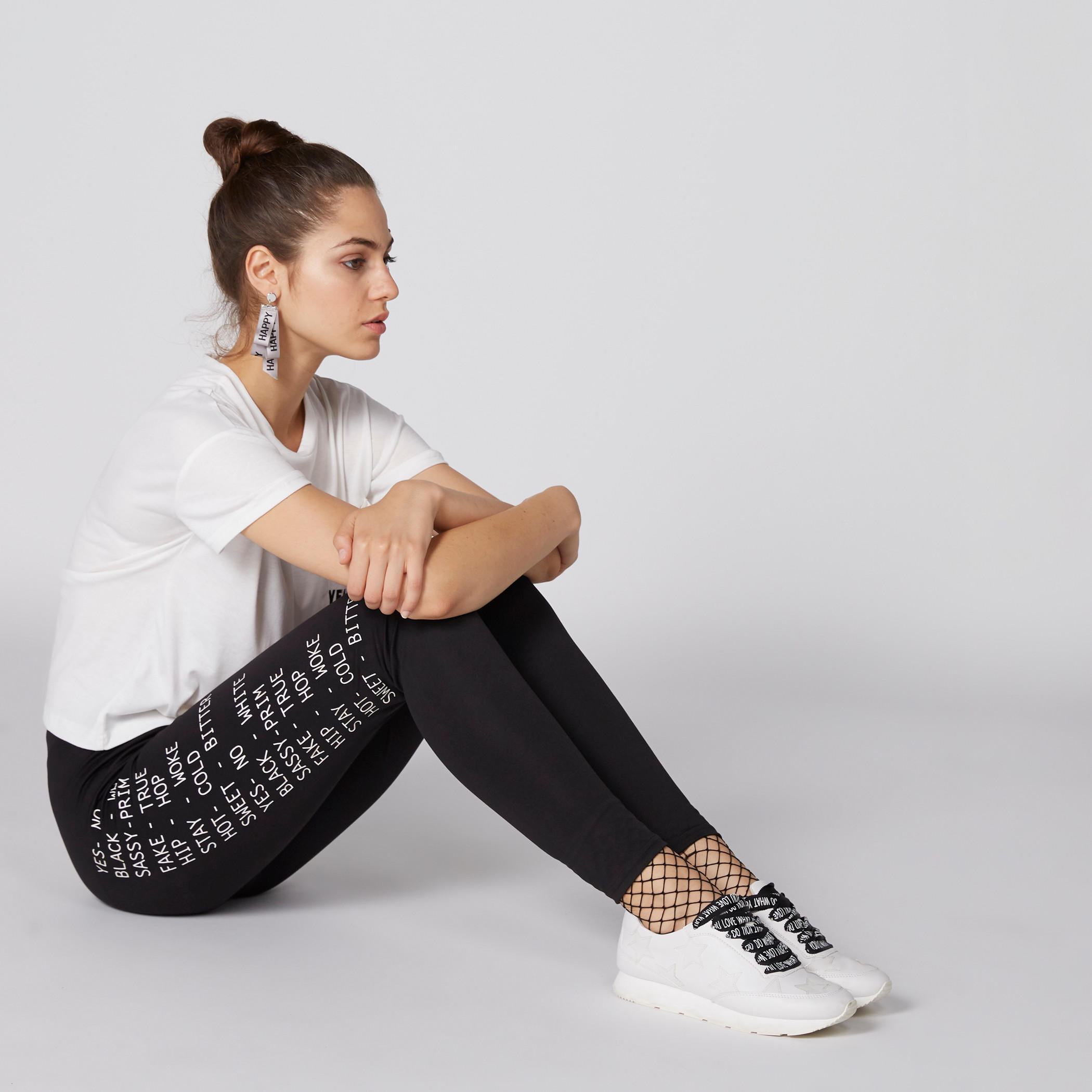 Printed Leggings with Elasticised Waistband-women-clothing-bottoms-leggings-image-1