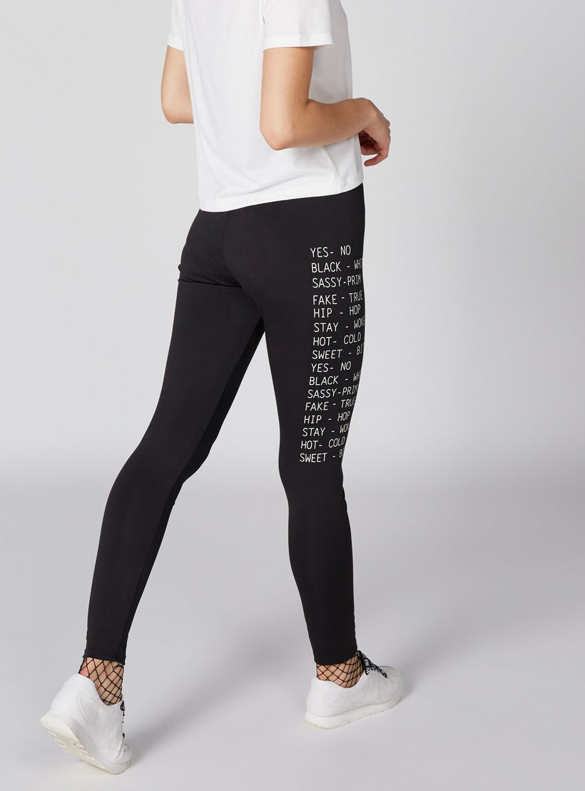 Printed Leggings with Elasticised Waistband-women-clothing-bottoms-leggings-image-4