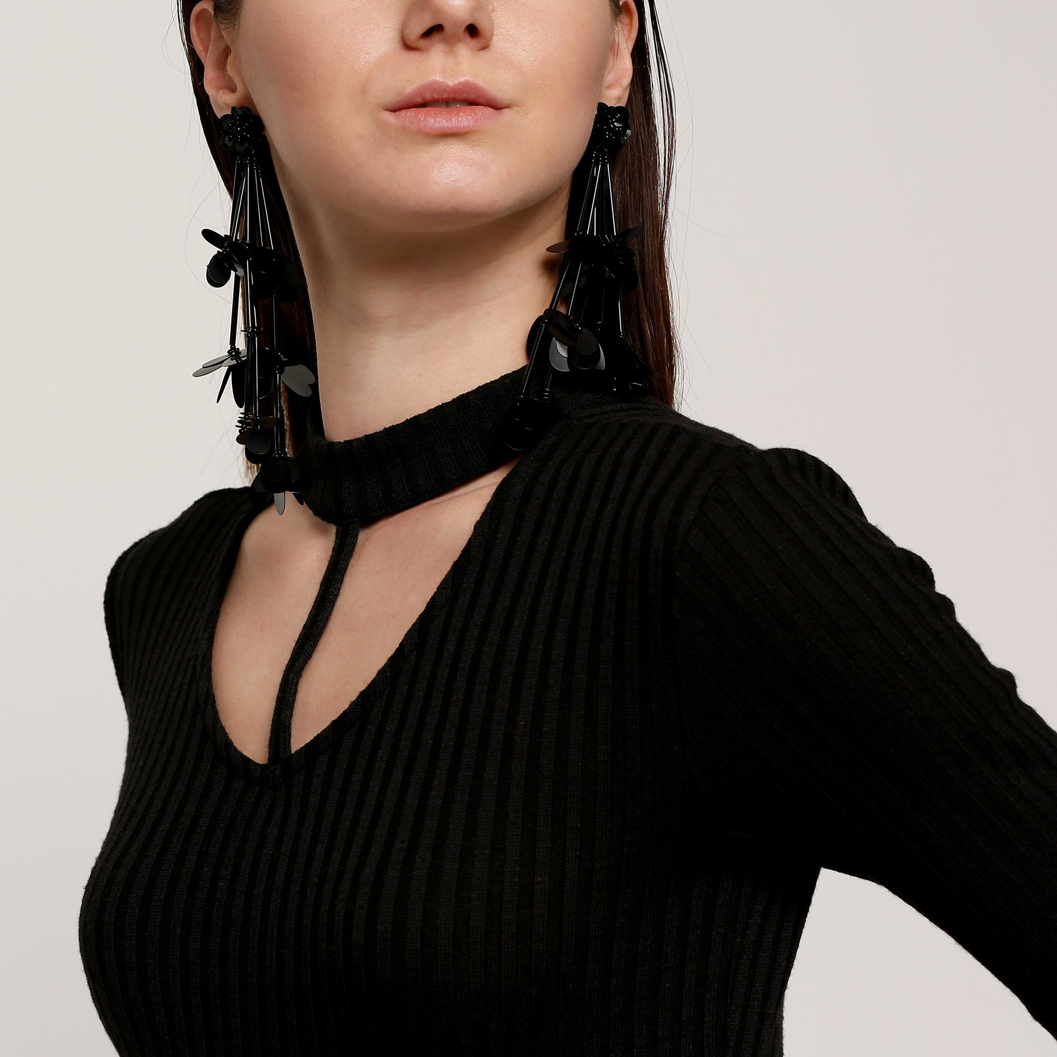 بلوزة مضلّعة بياقة طوق وأكمام قصيرة-women-clothing-shirtsandblouses-blouses-image-4