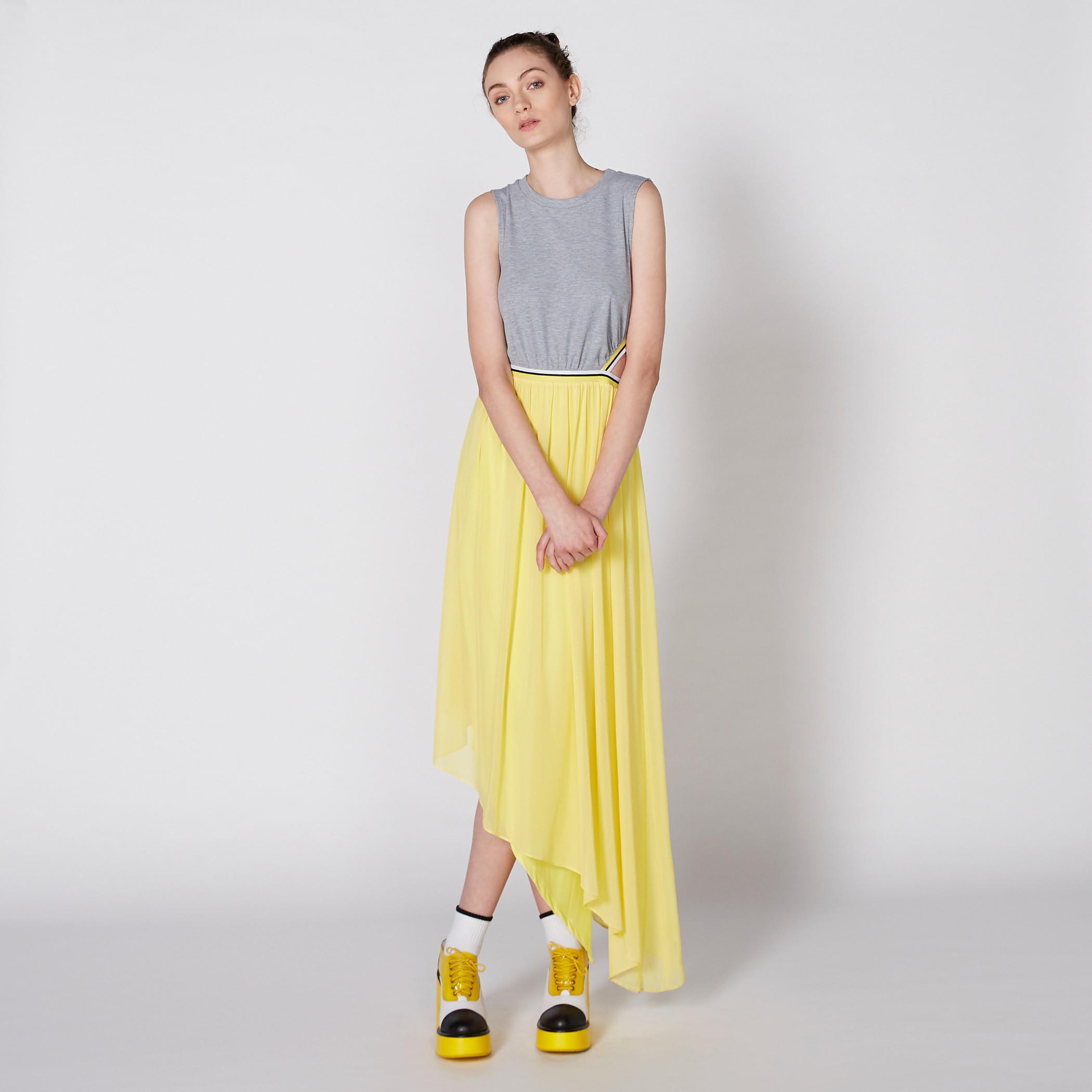 فستان طويل بياقة مستديرة-women-clothing-dresses-image-1