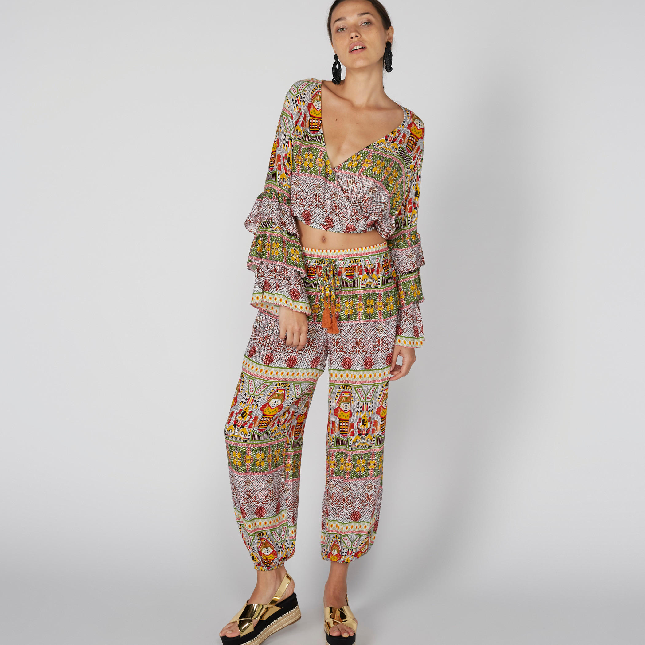 بنطال واسع بطبعات ورباط-women-clothing-bottoms-trousers-image-3