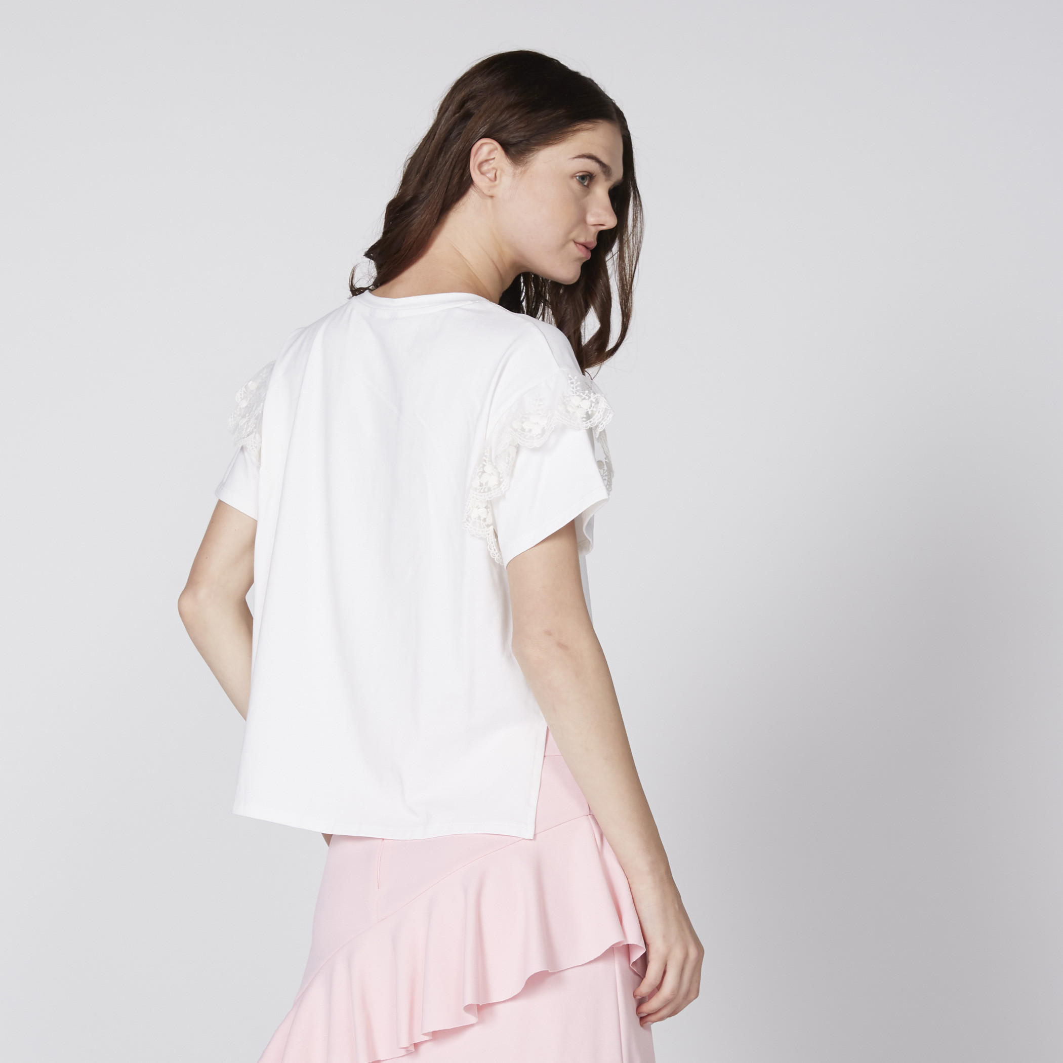 Printed Round Neck Top with Lace Detail-women-clothing-shirtsandblouses-blouses-image-5