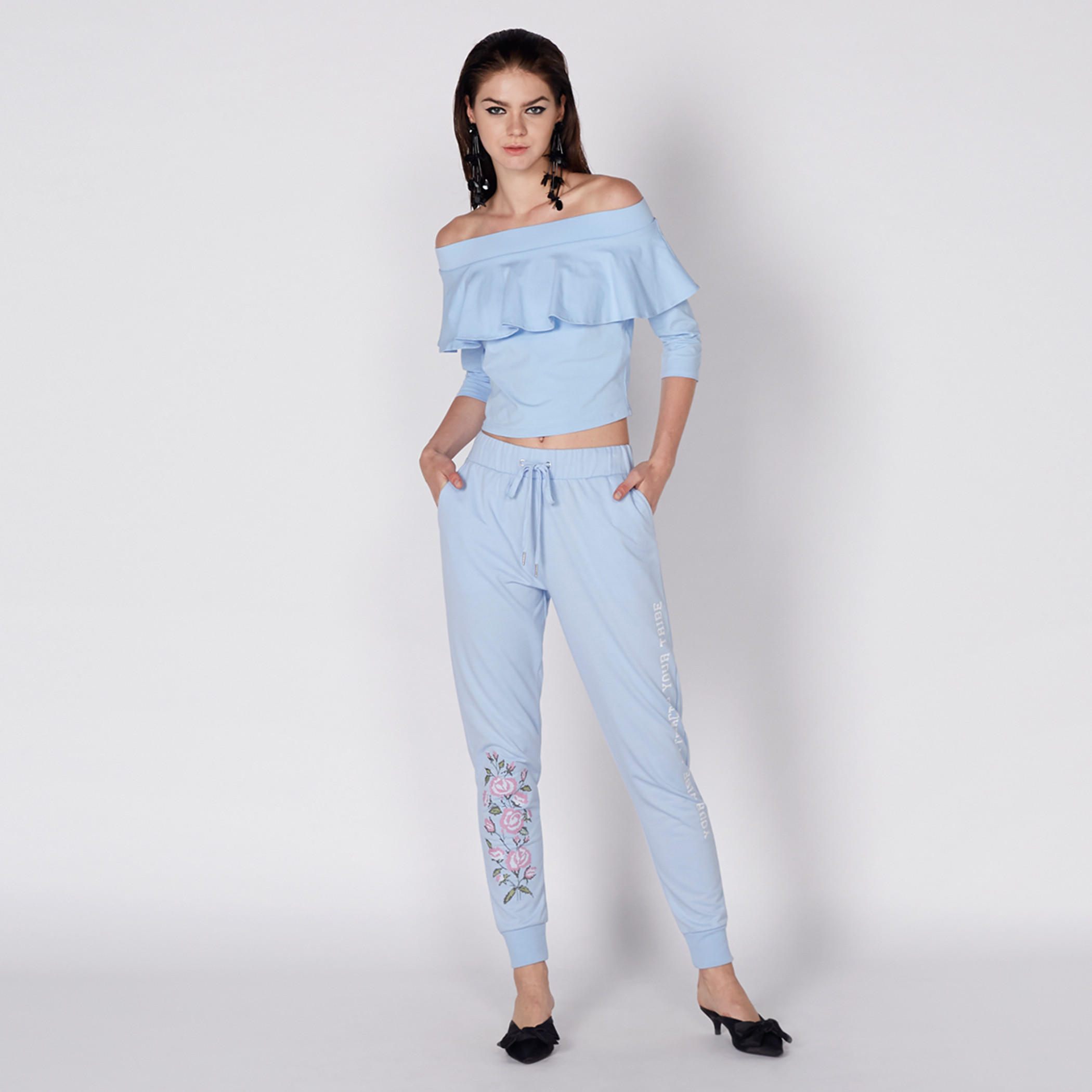 Off Shoulder Top with Frill Detail-women-clothing-shirtsandblouses-blouses-image-3