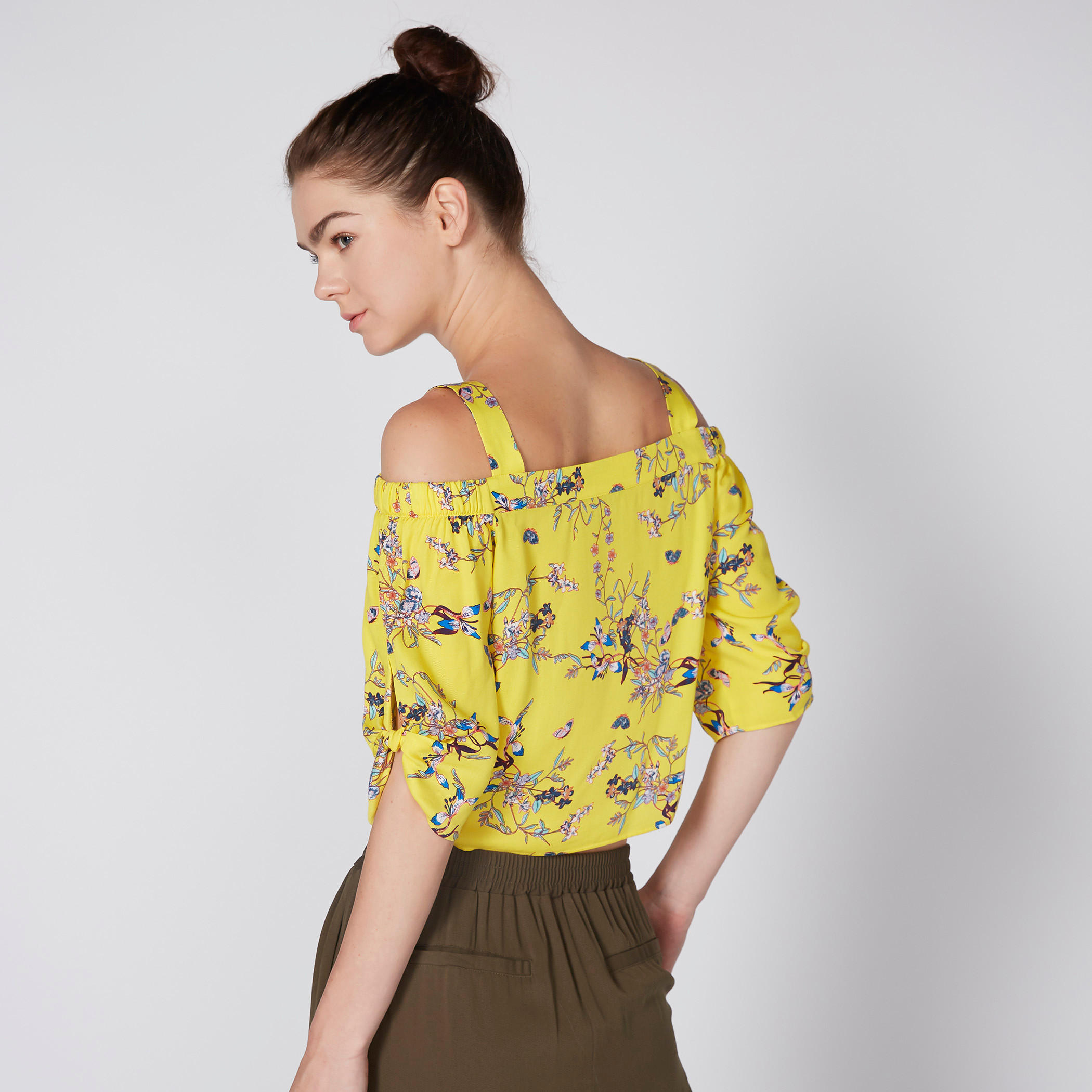 Printed Cold Shoulder Top with Tie-Up Detail-women-clothing-shirtsandblouses-blouses-image-4