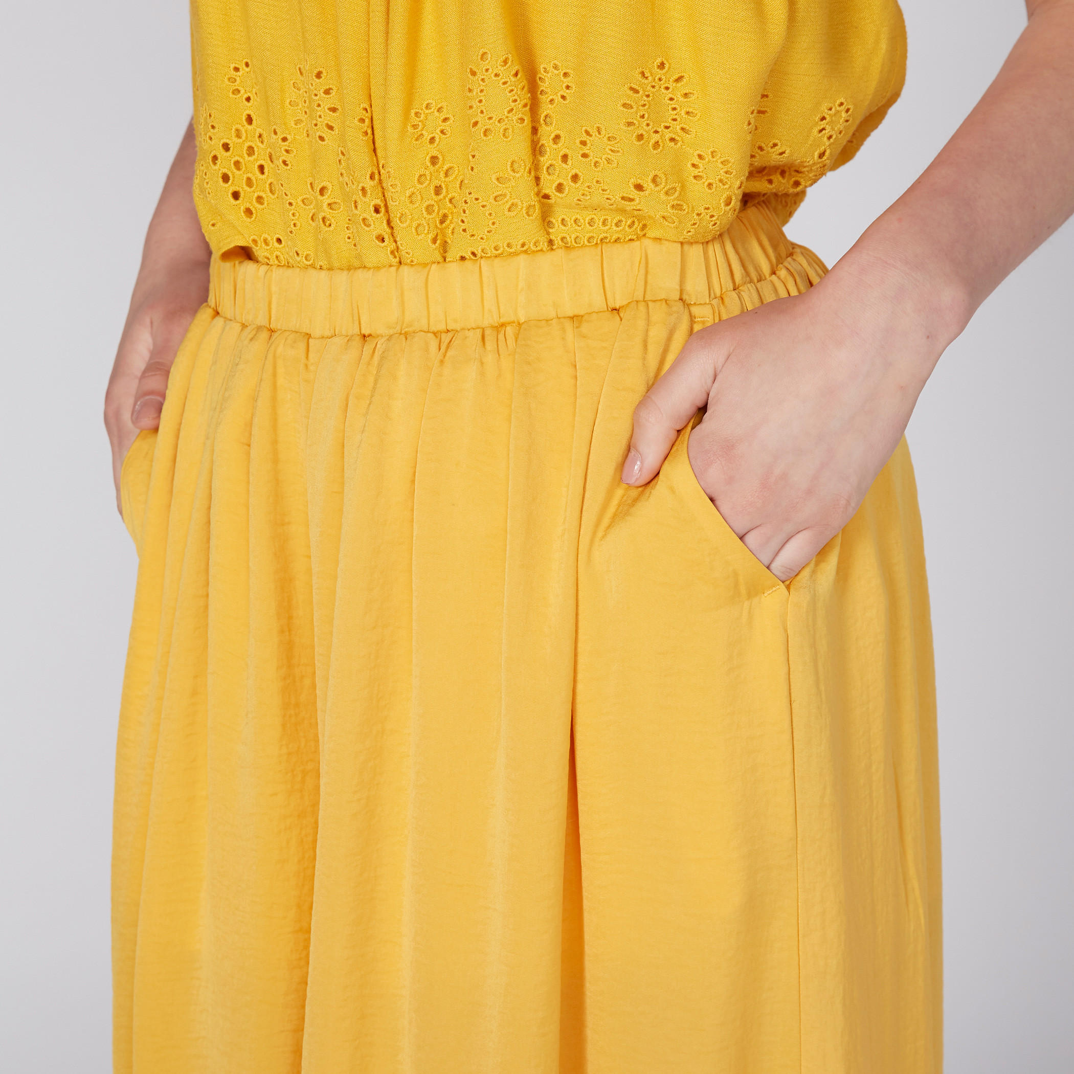 Full Length Palazzo Pants with Elasticised Waistband and Pocket Detail-women-clothing-bottoms-trousers-image-3