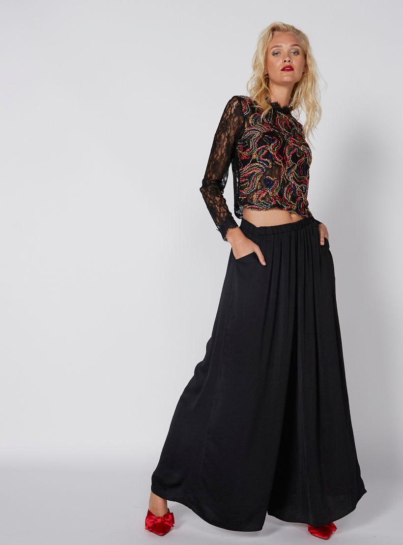 Full Length Palazzos with Elasticised Waistband and Pocket Detail-women-clothing-bottoms-trousers-image-1