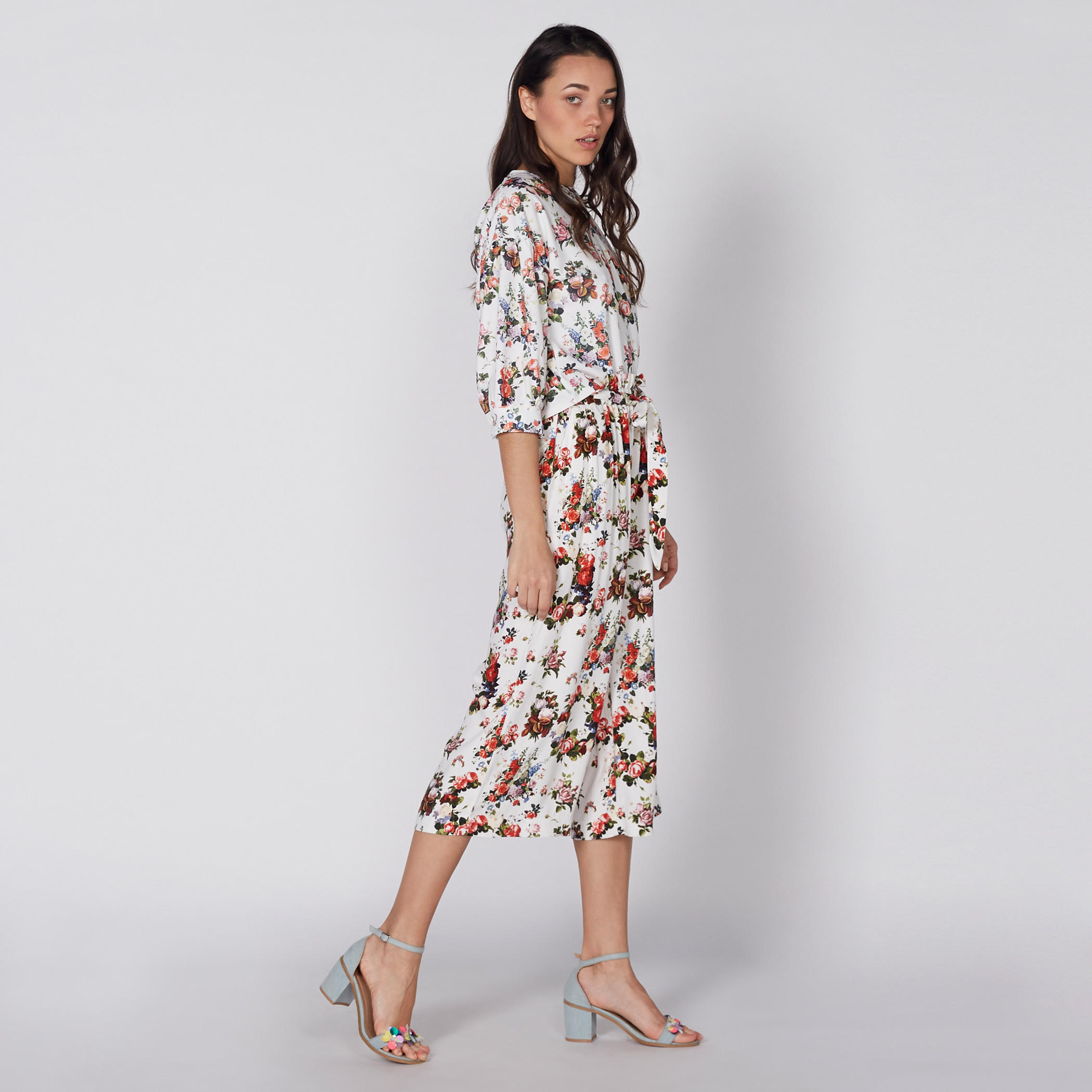 Printed Culottes with Tie Up Closure-women-clothing-bottoms-trousers-image-2