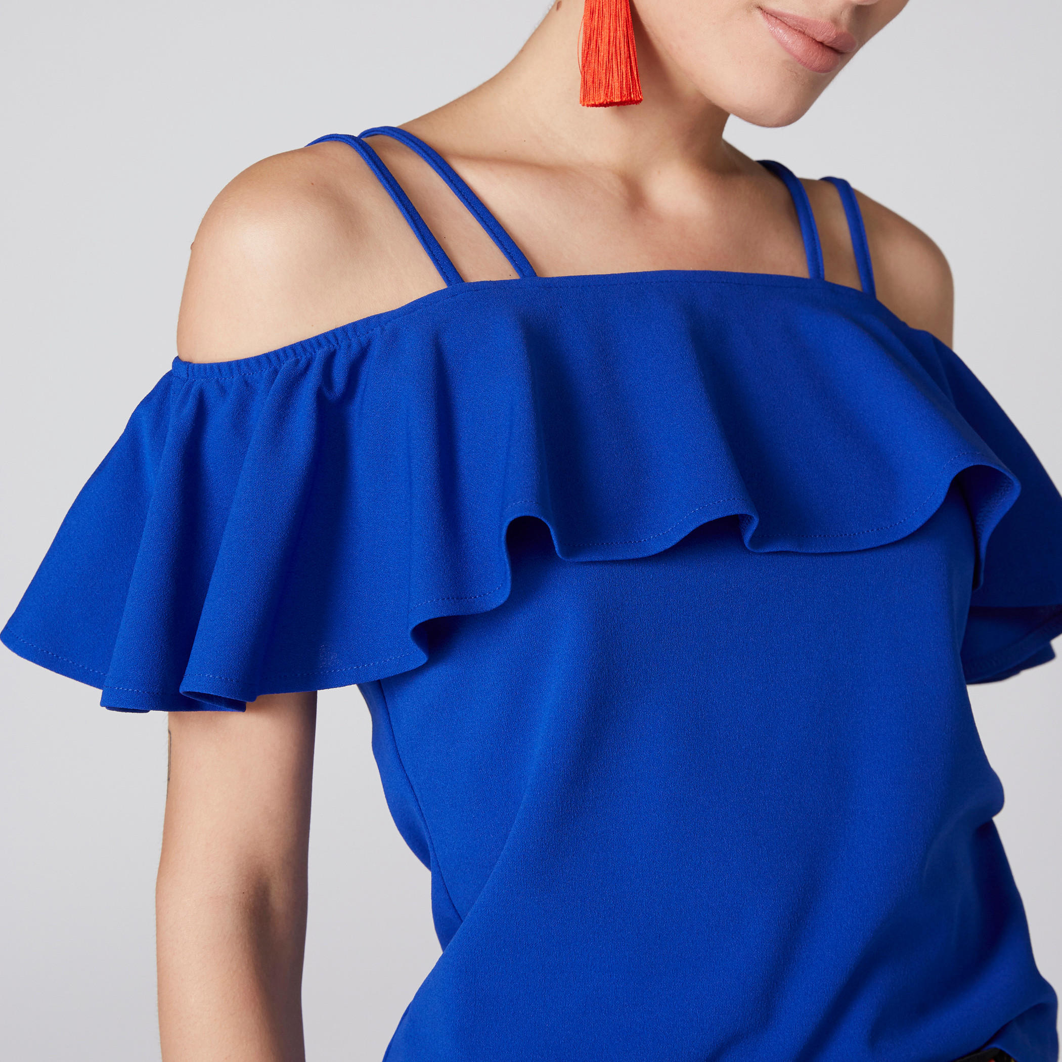 Ruffle Detail Top with Spaghetti Straps-women-clothing-shirtsandblouses-blouses-image-2