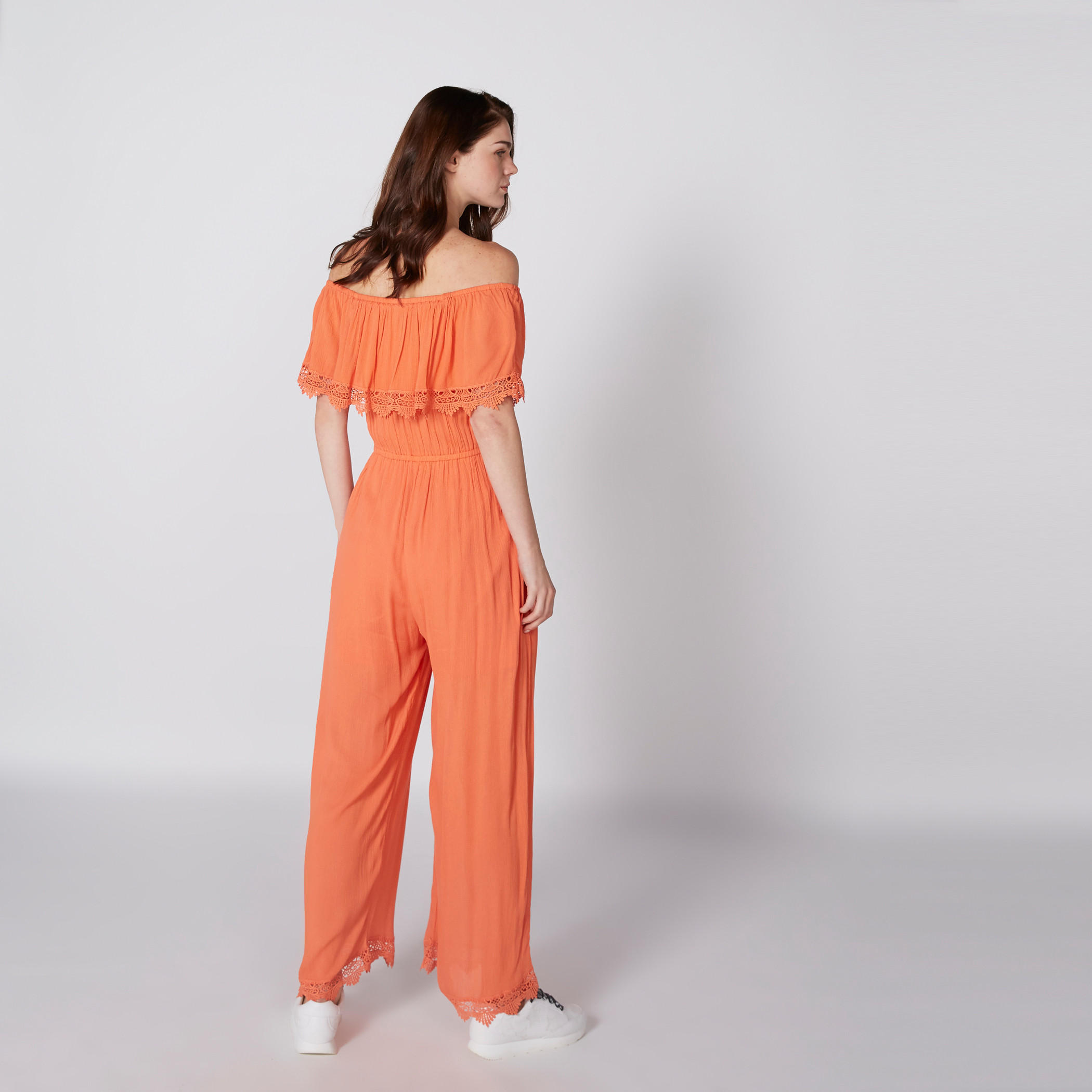 أفرول مكشوف الأكتاف بتفاصيل دانتيل-women-clothing-jumpsuits-image-5