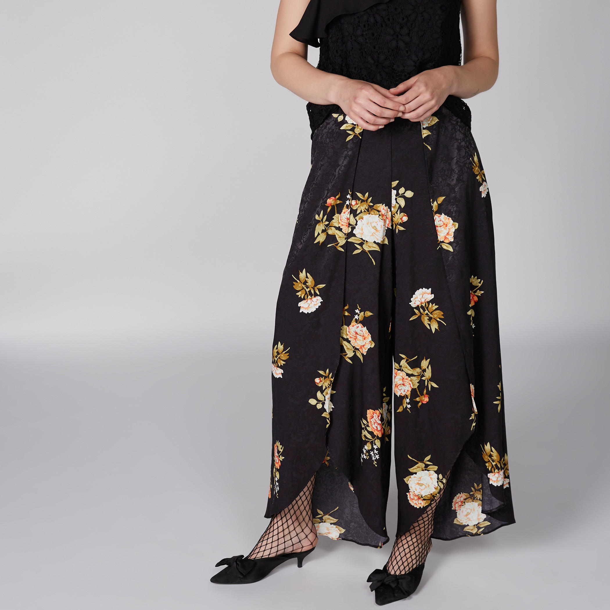 Floral Printed Palazzo Pants-women-clothing-bottoms-trousers-image-1