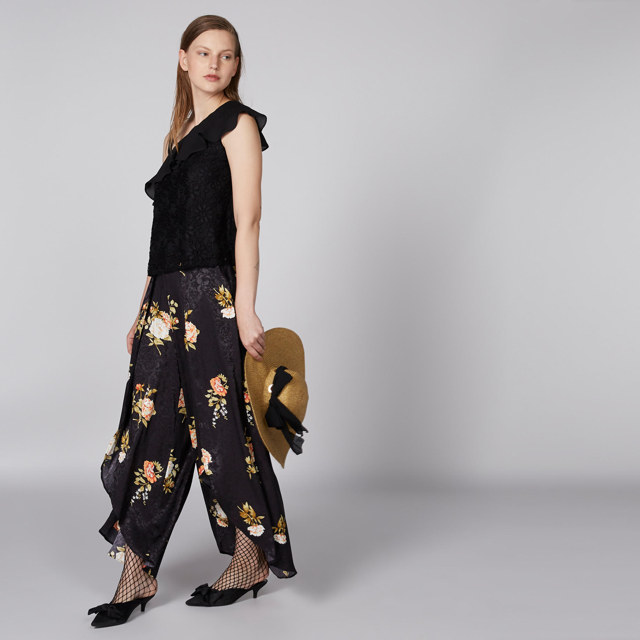 Floral Printed Palazzo Pants-women-clothing-bottoms-trousers-image-2