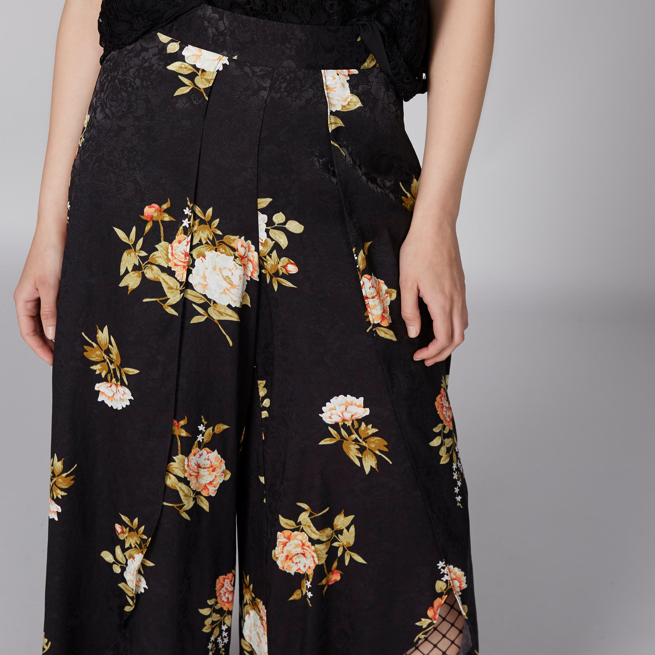 Floral Printed Palazzo Pants-women-clothing-bottoms-trousers-image-3