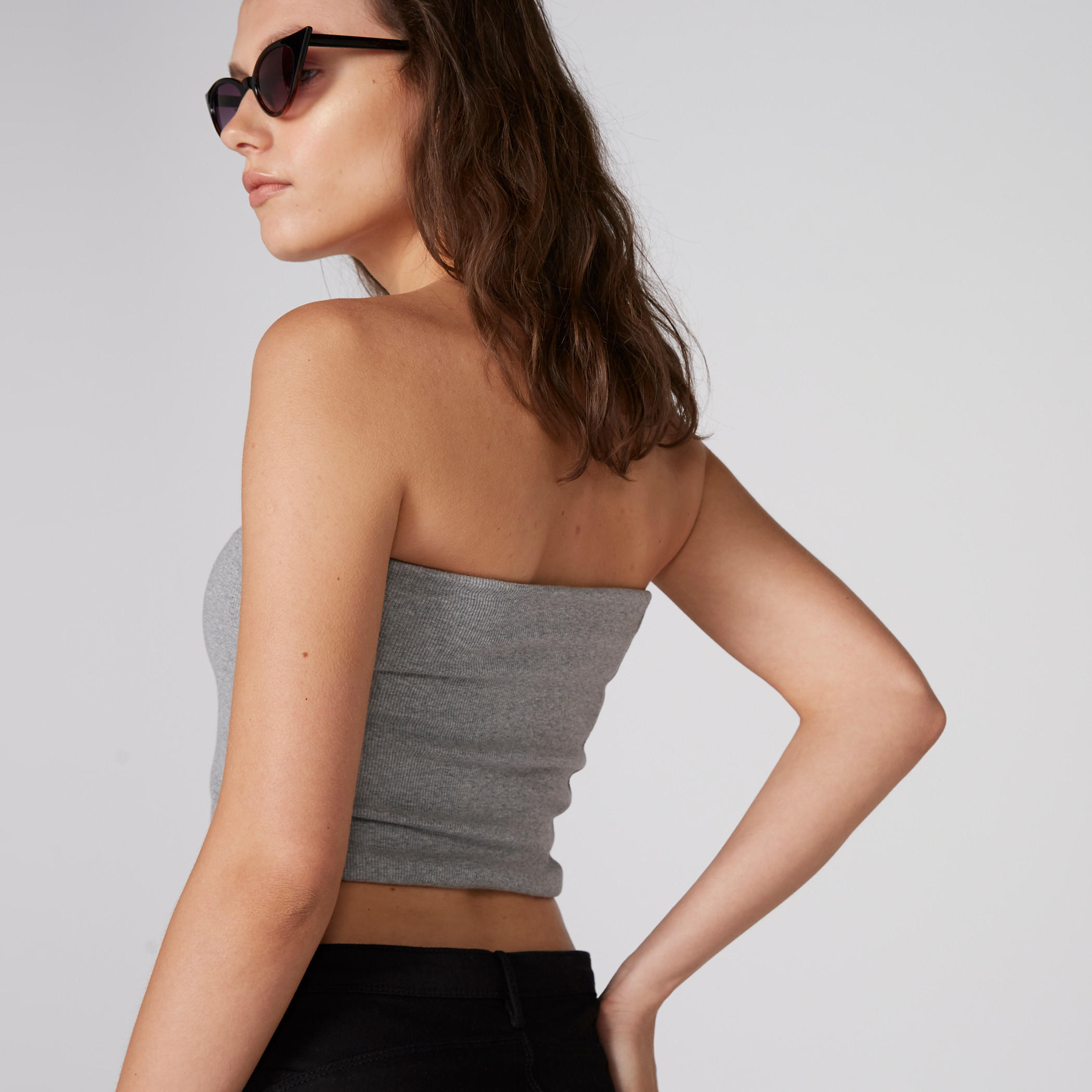 Ribbed Crop Top with Zip Closure-women-clothing-shirtsandblouses-blouses-image-2