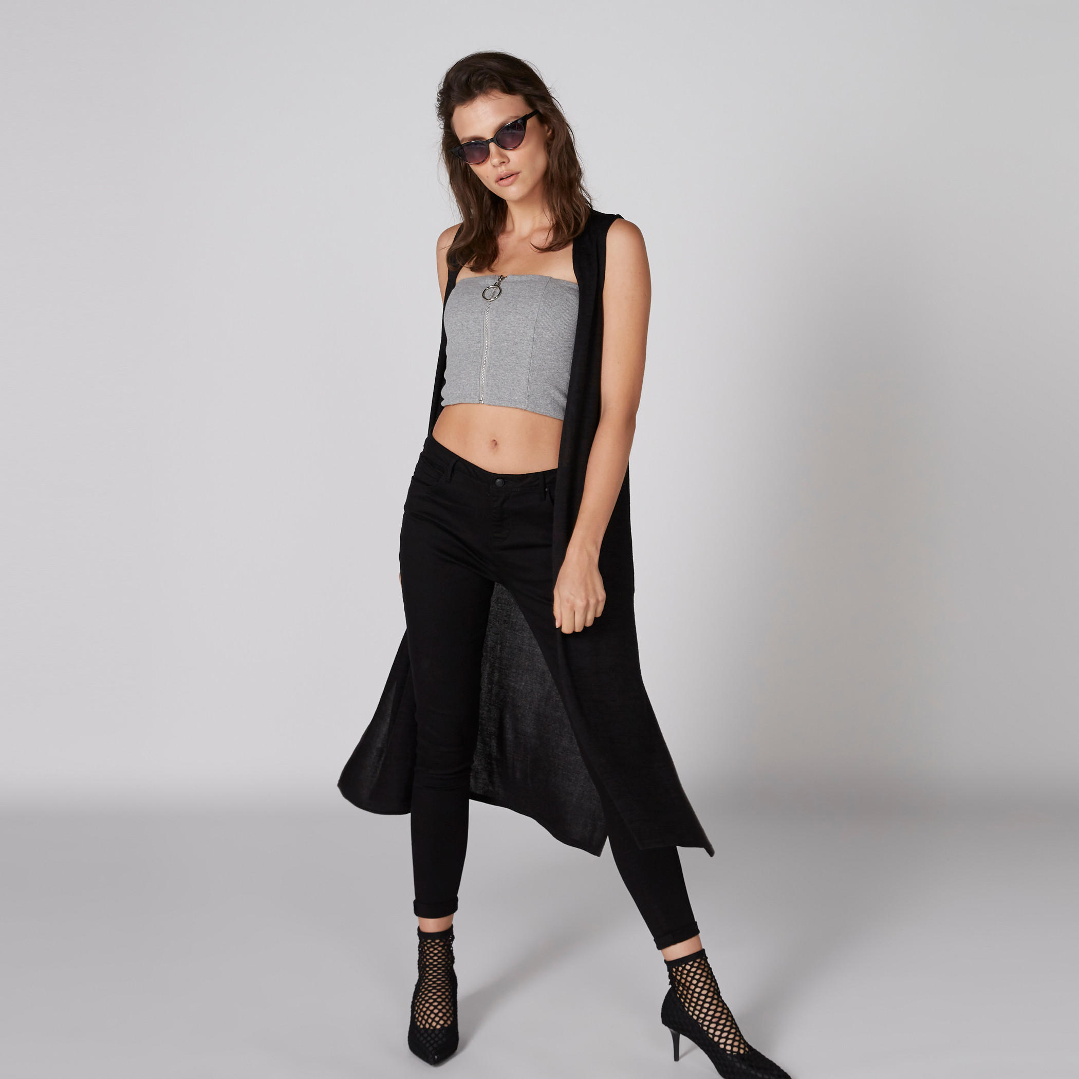 Ribbed Crop Top with Zip Closure-women-clothing-shirtsandblouses-blouses-image-3