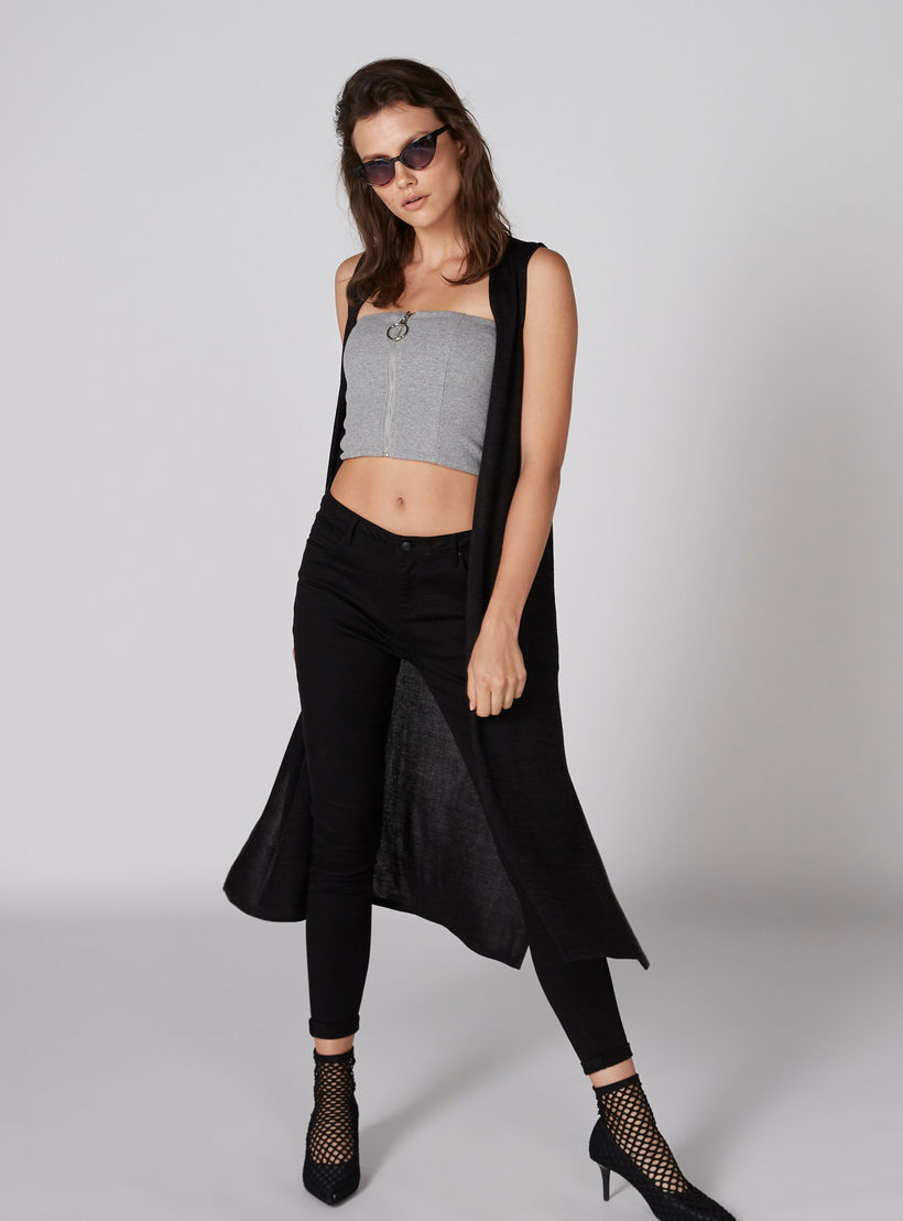 Ribbed Crop Top with Zip Closure-women-clothing-shirtsandblouses-blouses-image-3