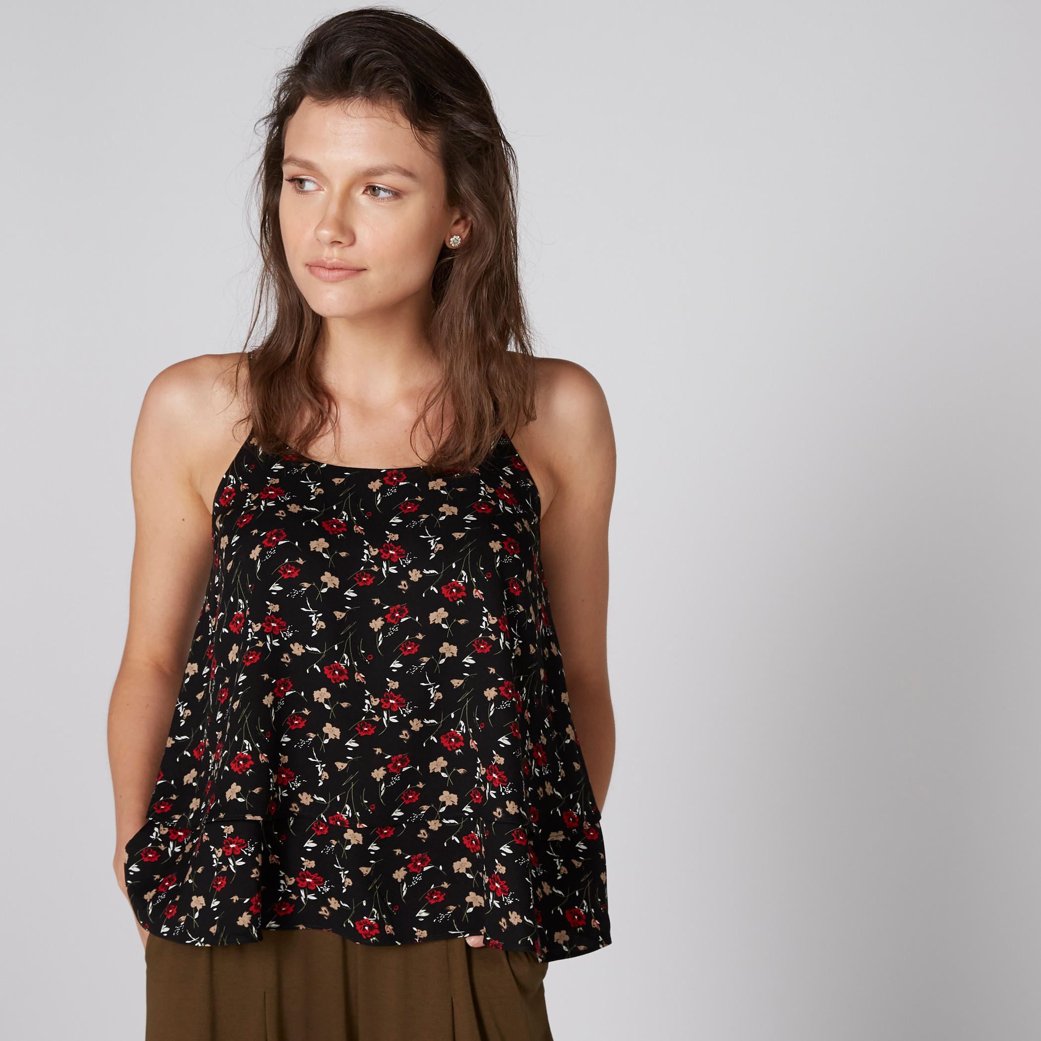 بلوزة بياقة مستديرة وحمالات رفيعة وطبعات-women-clothing-shirtsandblouses-blouses-image-1