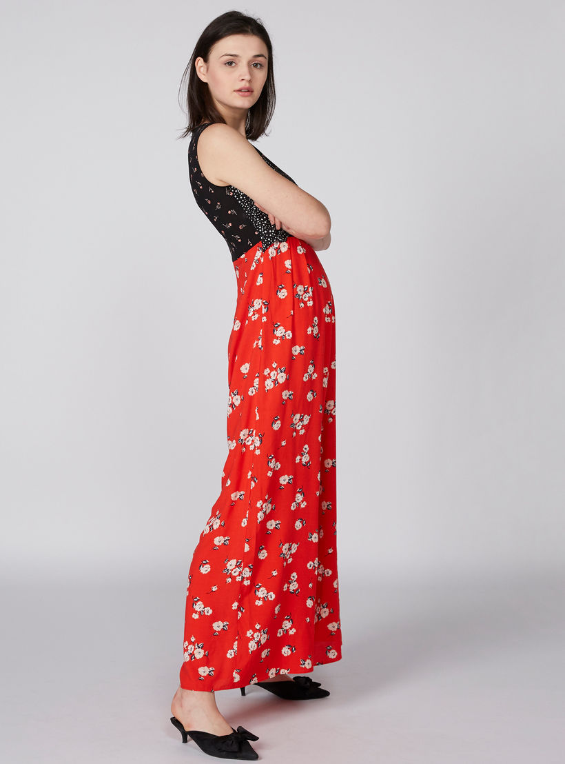 أفرول طويل دون أكمام بطبعات أزهار-women-clothing-jumpsuits-image-2