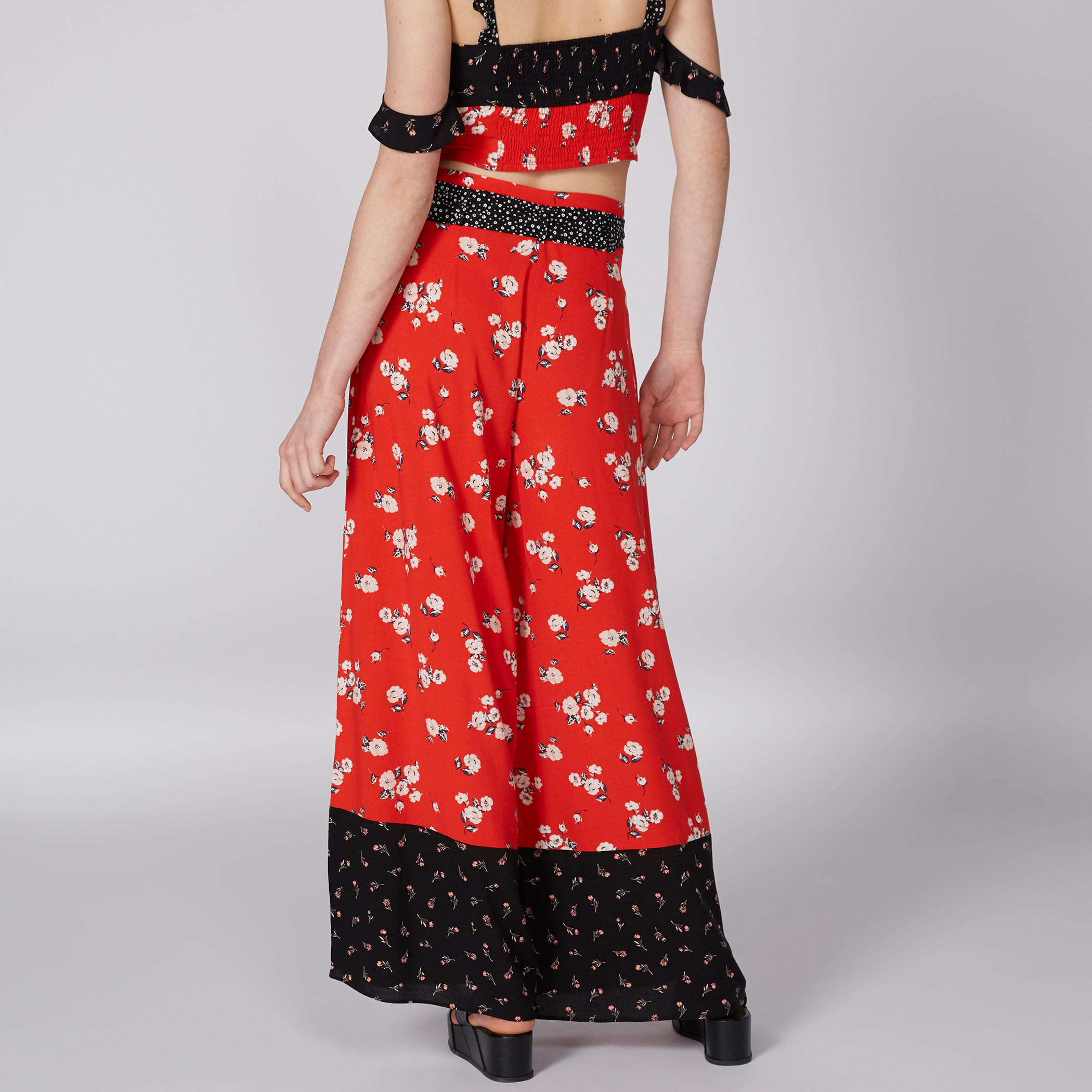 Printed Palazzo Pants with Tie Up Belt-women-clothing-bottoms-trousers-image-5