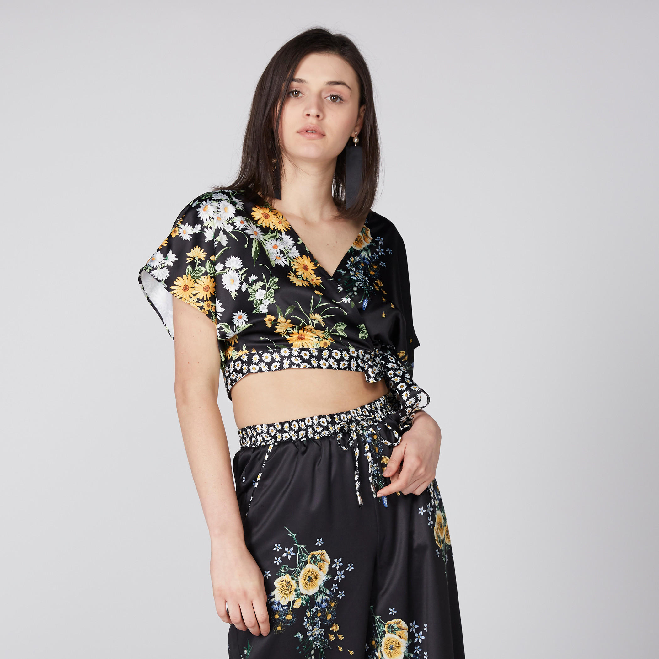 Printed Crop Top with Short Sleeves-women-clothing-shirtsandblouses-blouses-image-2