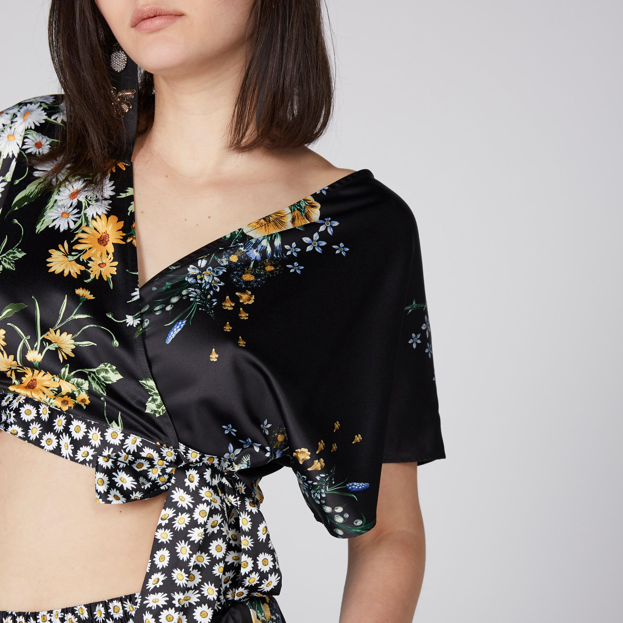 Printed Crop Top with Short Sleeves-women-clothing-shirtsandblouses-blouses-image-3