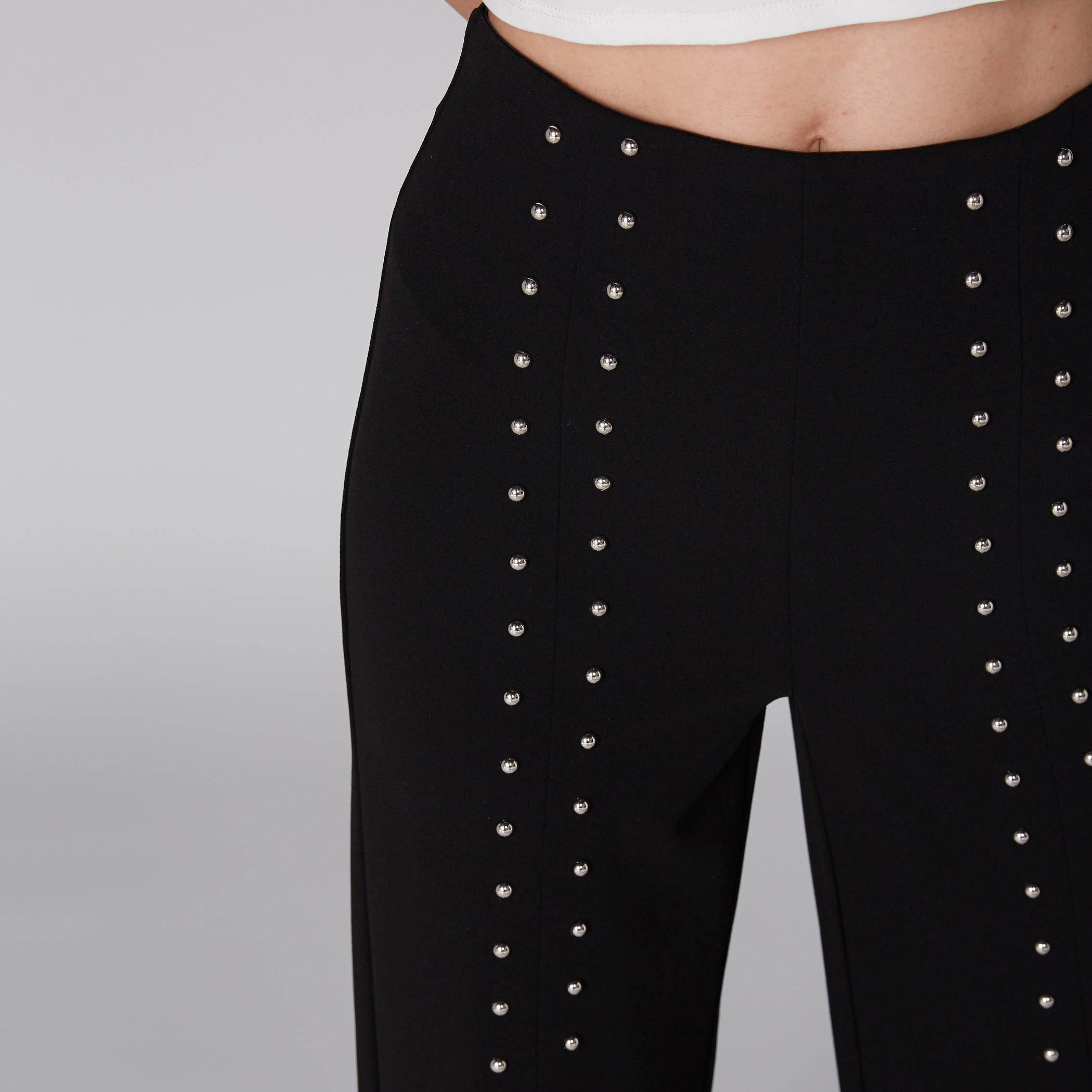Studded Full Length Palazzo Pants with Elasticised Waistband-women-clothing-bottoms-trousers-image-3
