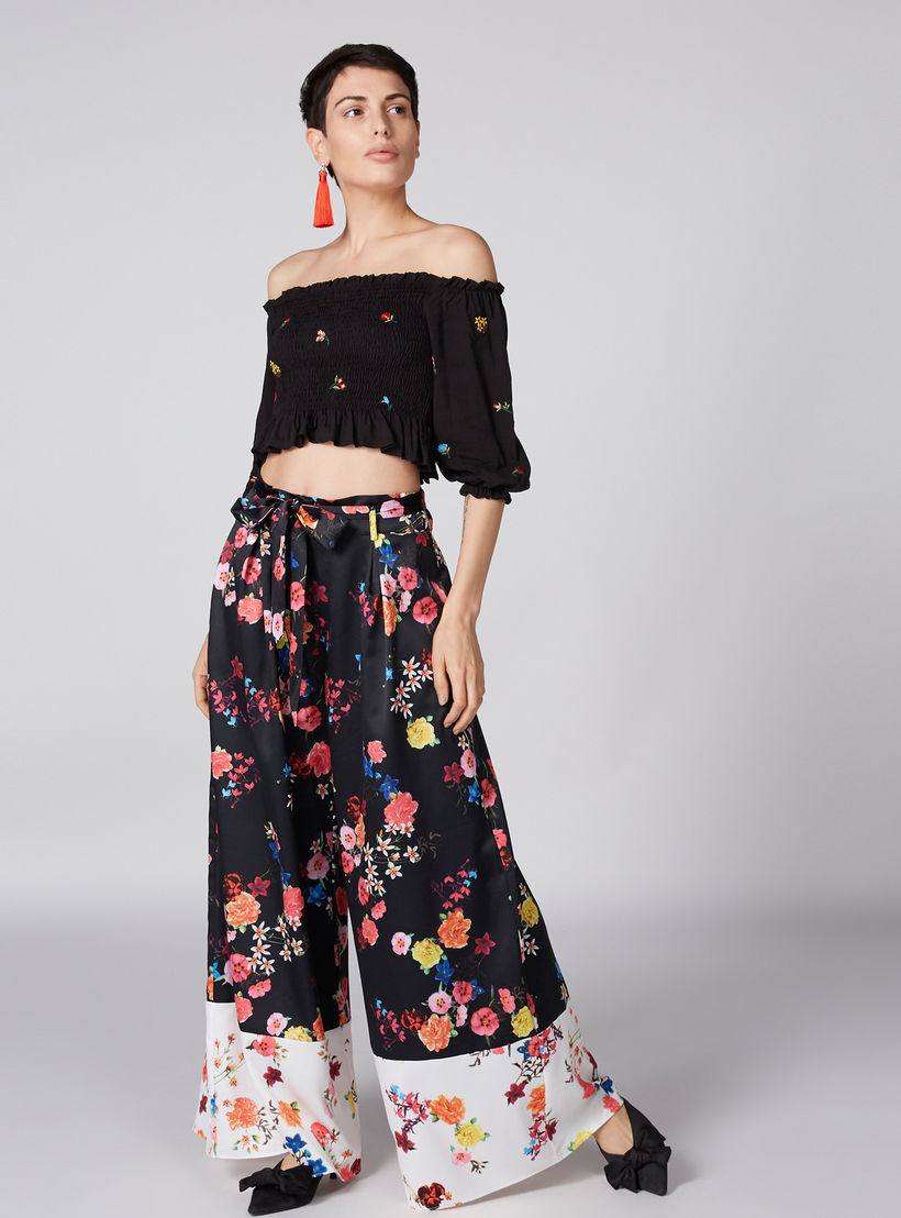 بنطال بالازو بجيوب وطبعات-women-clothing-bottoms-trousers-image-1