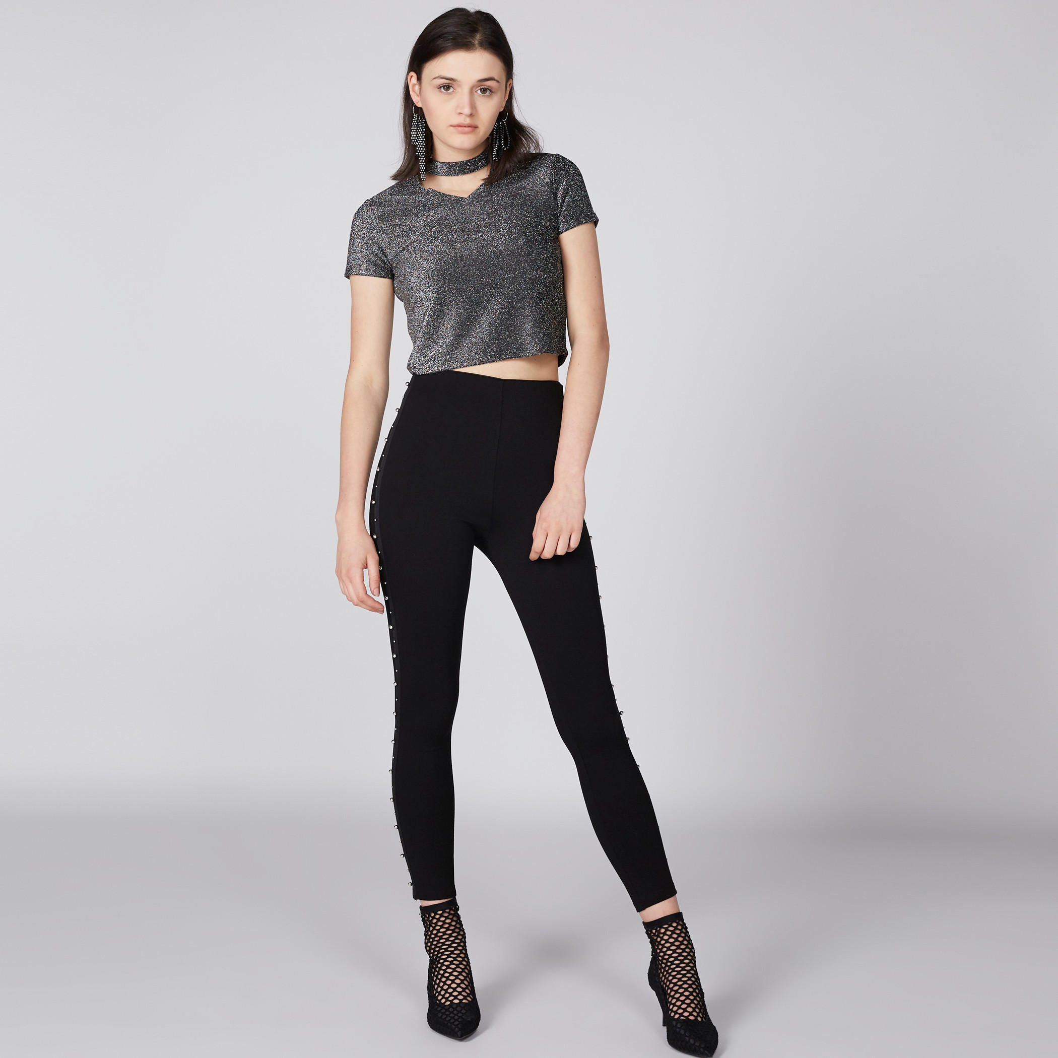 بنطال طويل بشريط مرصّع-women-clothing-bottoms-trousers-image-1