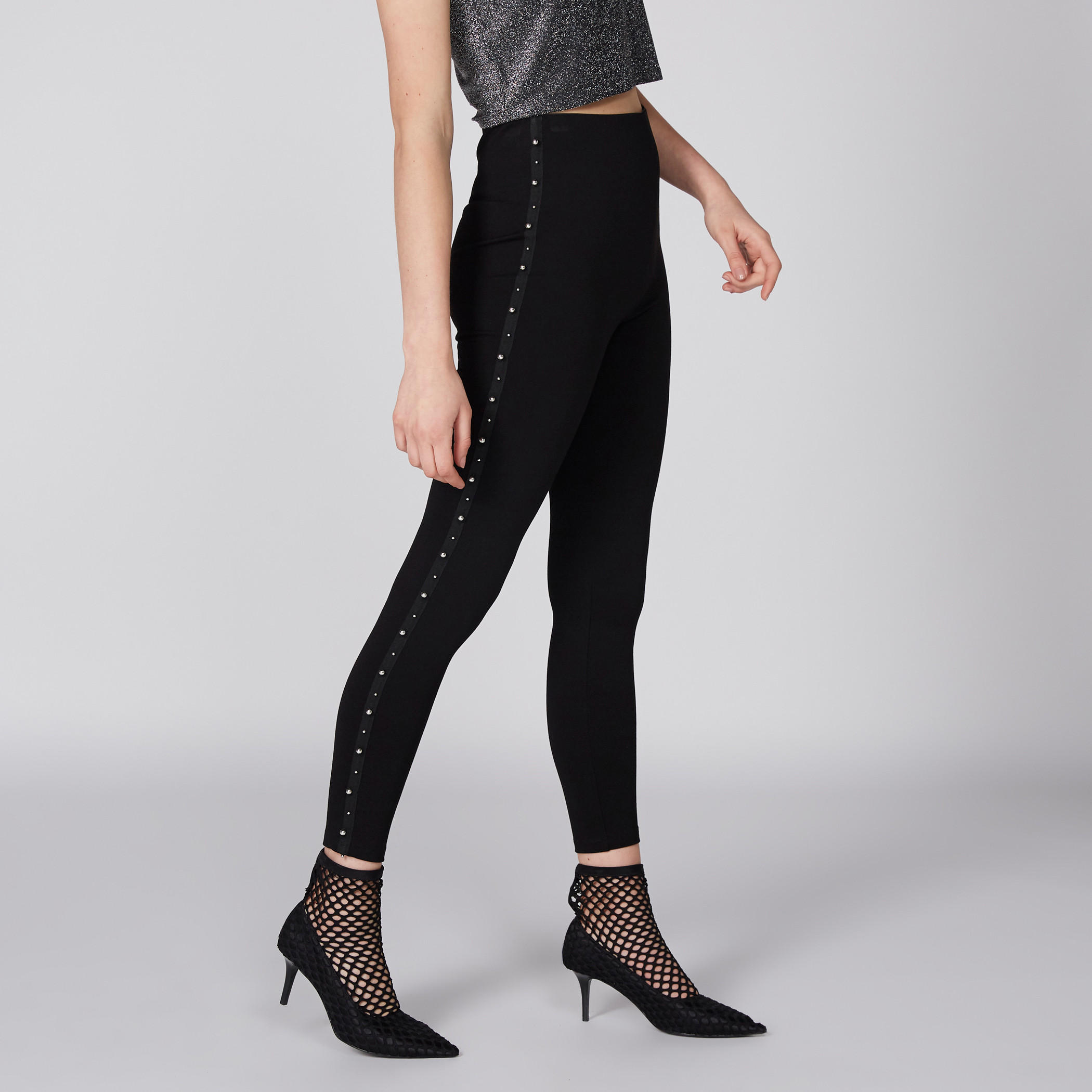 بنطال طويل بشريط مرصّع-women-clothing-bottoms-trousers-image-3