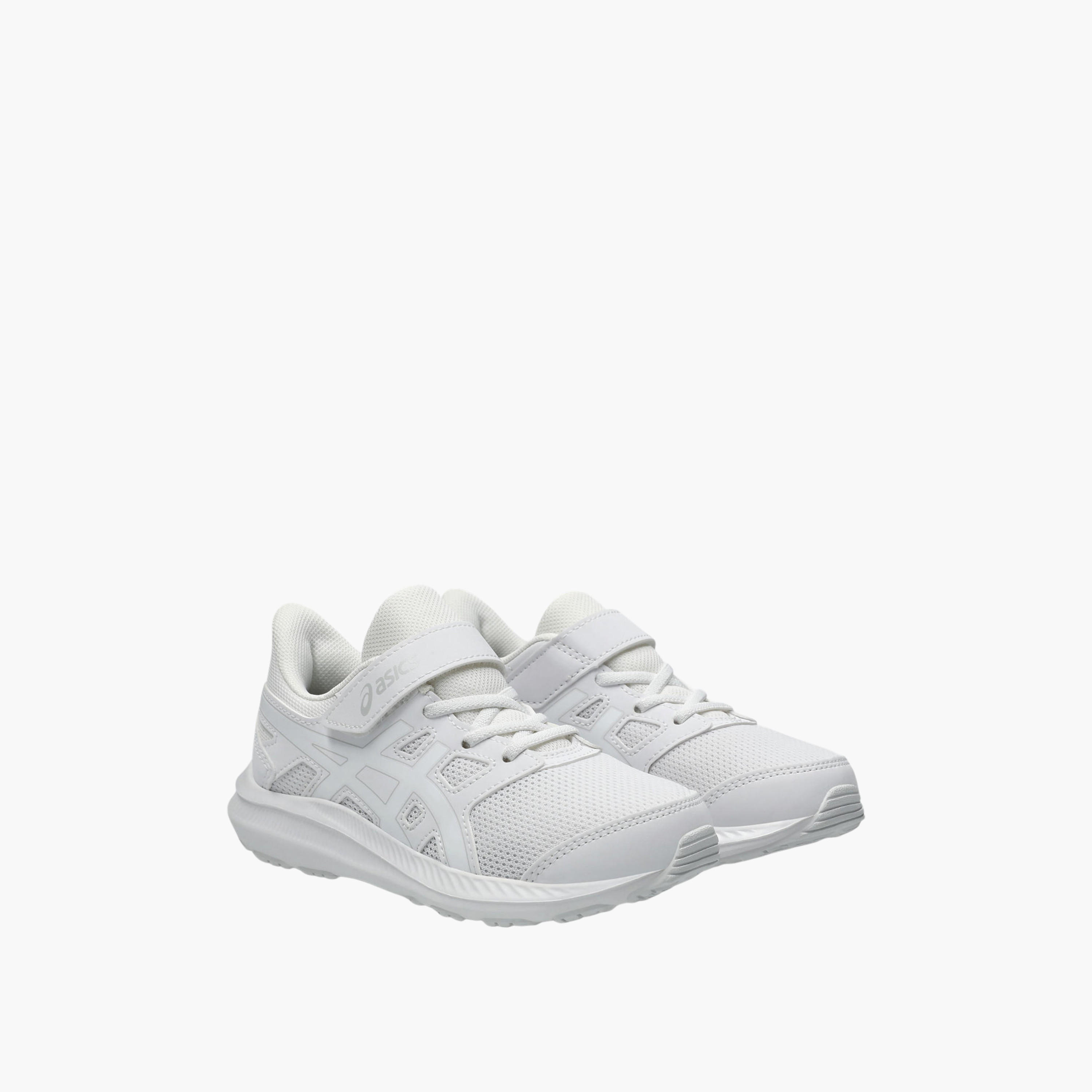 Asics Kids JOLT 4 PS Sports Shoes with Hook and Loop Closure - 1014A299-100-girls-shoes-schoolshoes-image-1